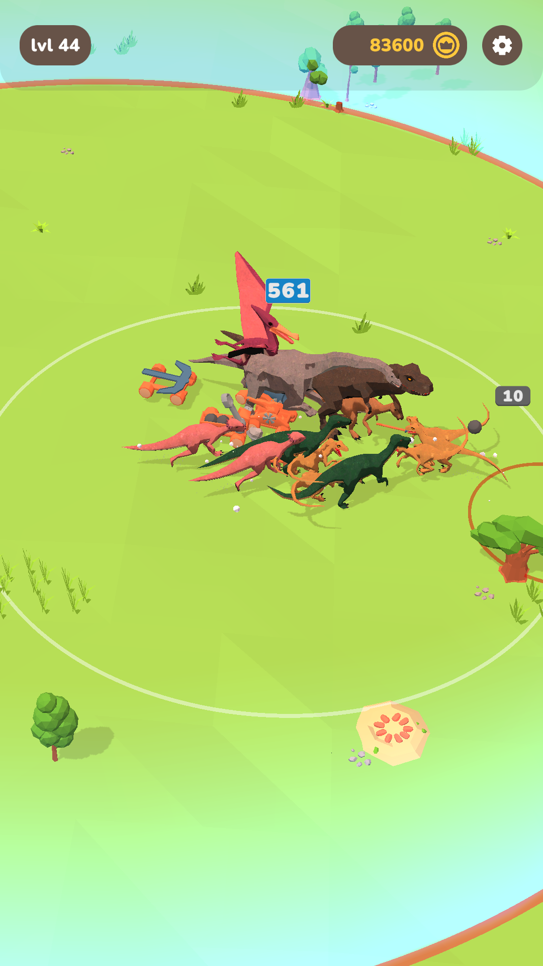 اسکرین شات 4 بازی Dinosaur Merge Battle