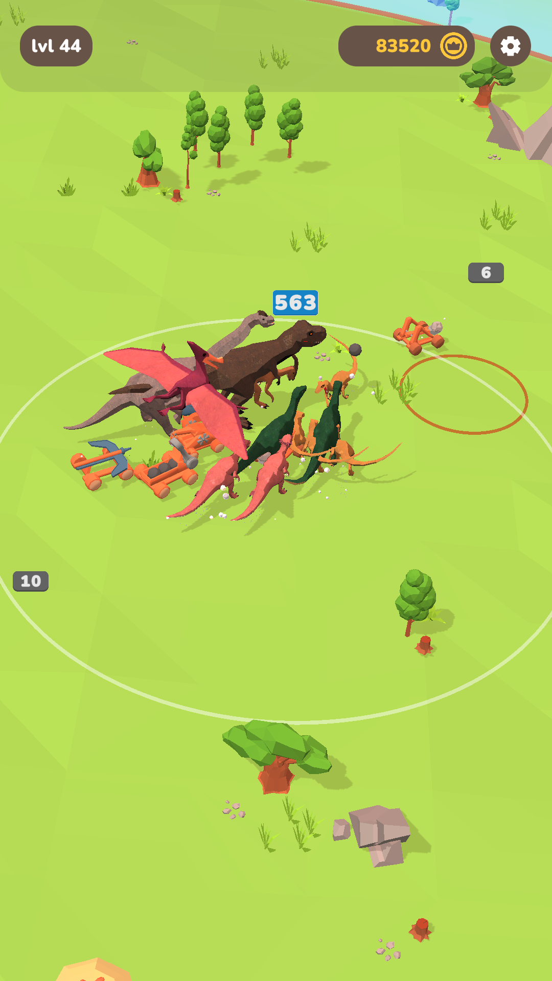 اسکرین شات 6 بازی Dinosaur Merge Battle