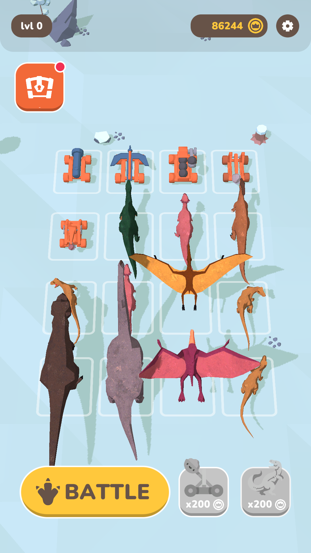 اسکرین شات 5 بازی Dinosaur Merge Battle