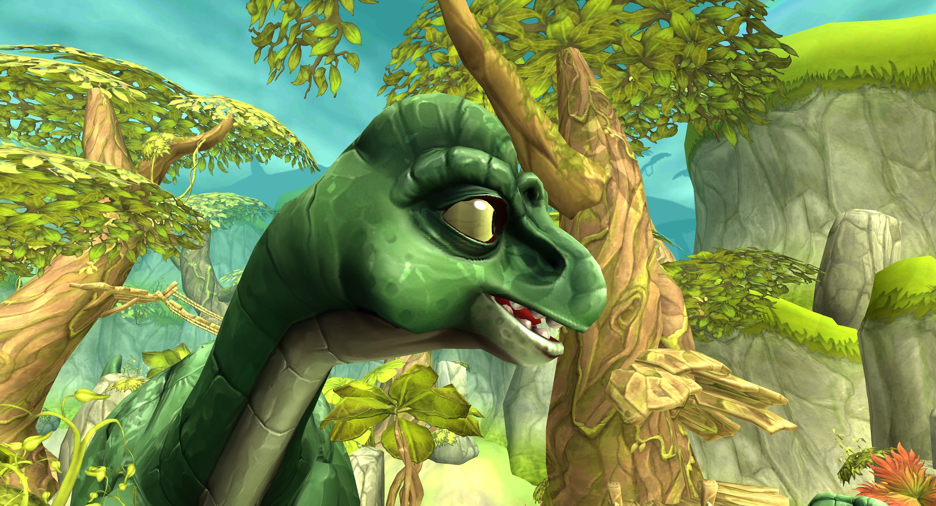 اسکرین شات 3 بازی VR Jurassic Dino Park World
