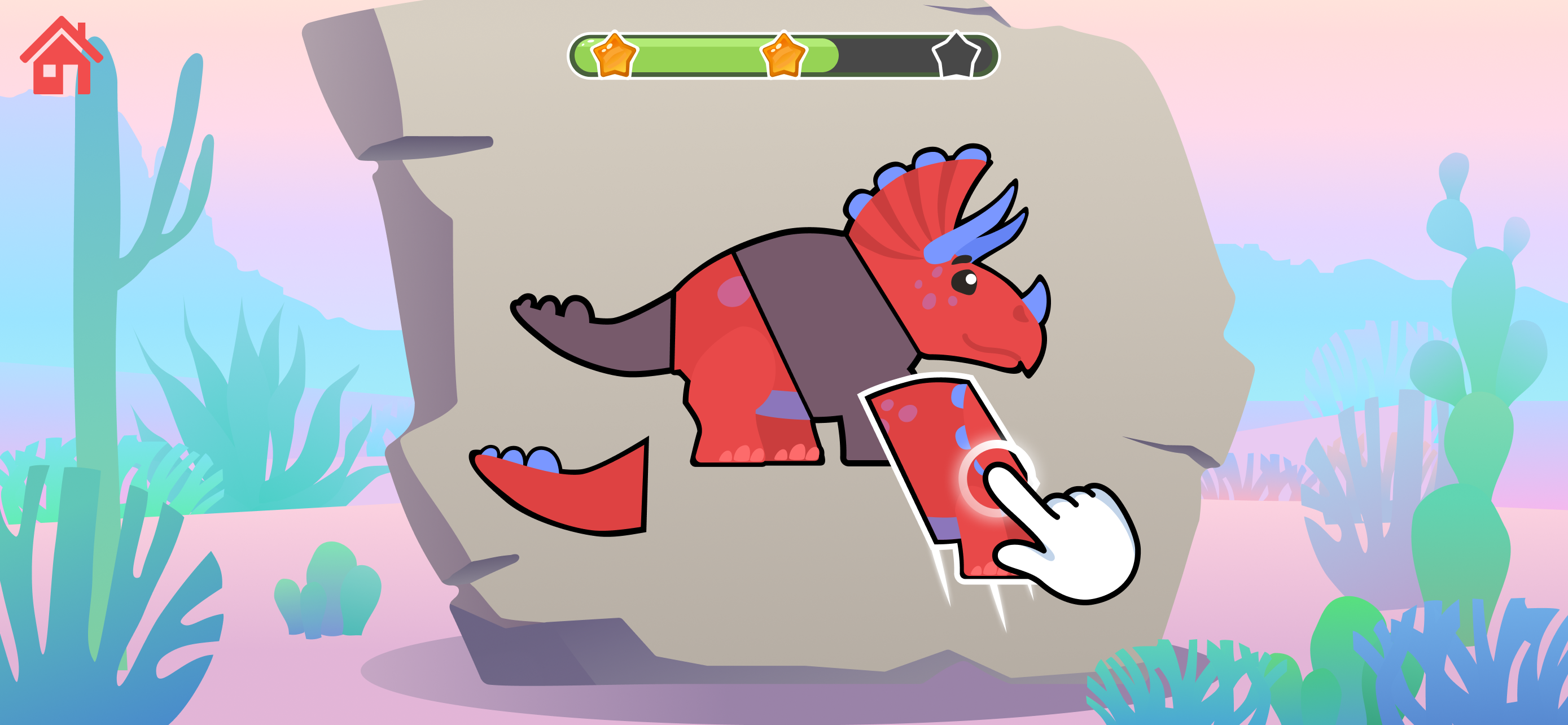 اسکرین شات 4 بازی Kids dinosaur games for baby