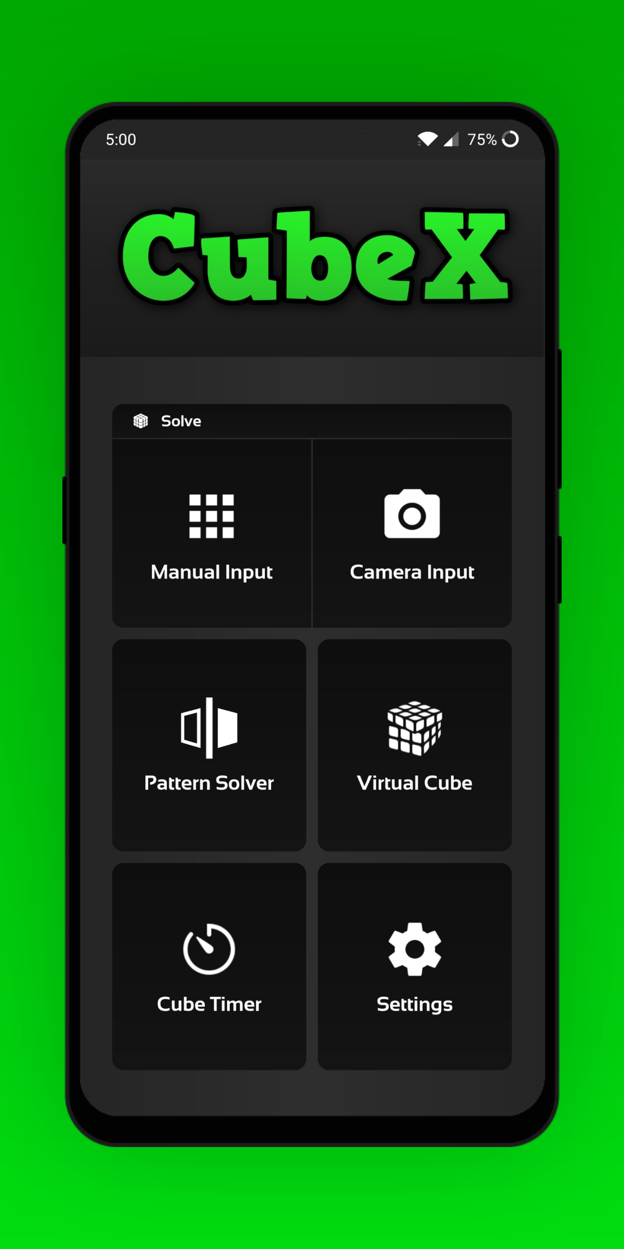 اسکرین شات 1 بازی CubeX - Solver, Timer, 3D Cube