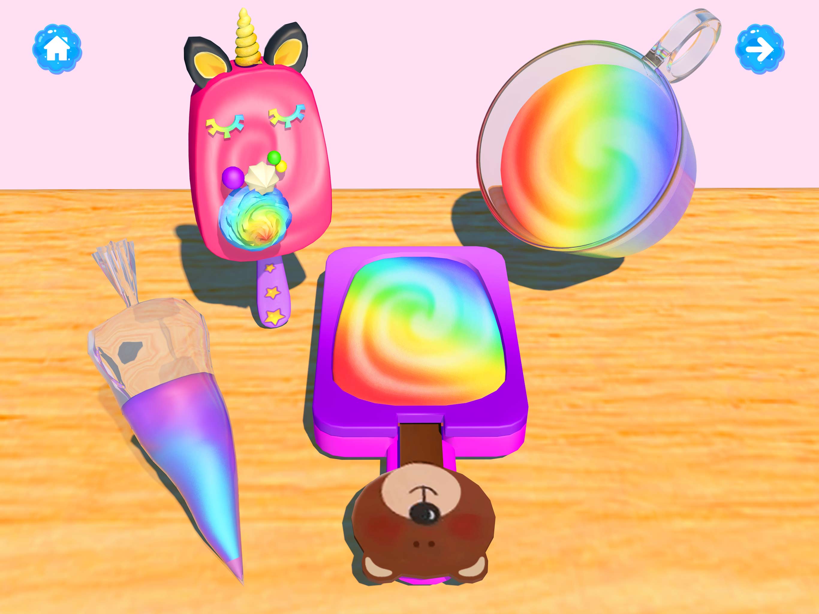اسکرین شات 6 بازی Ice Cream Games: Dessert DIY