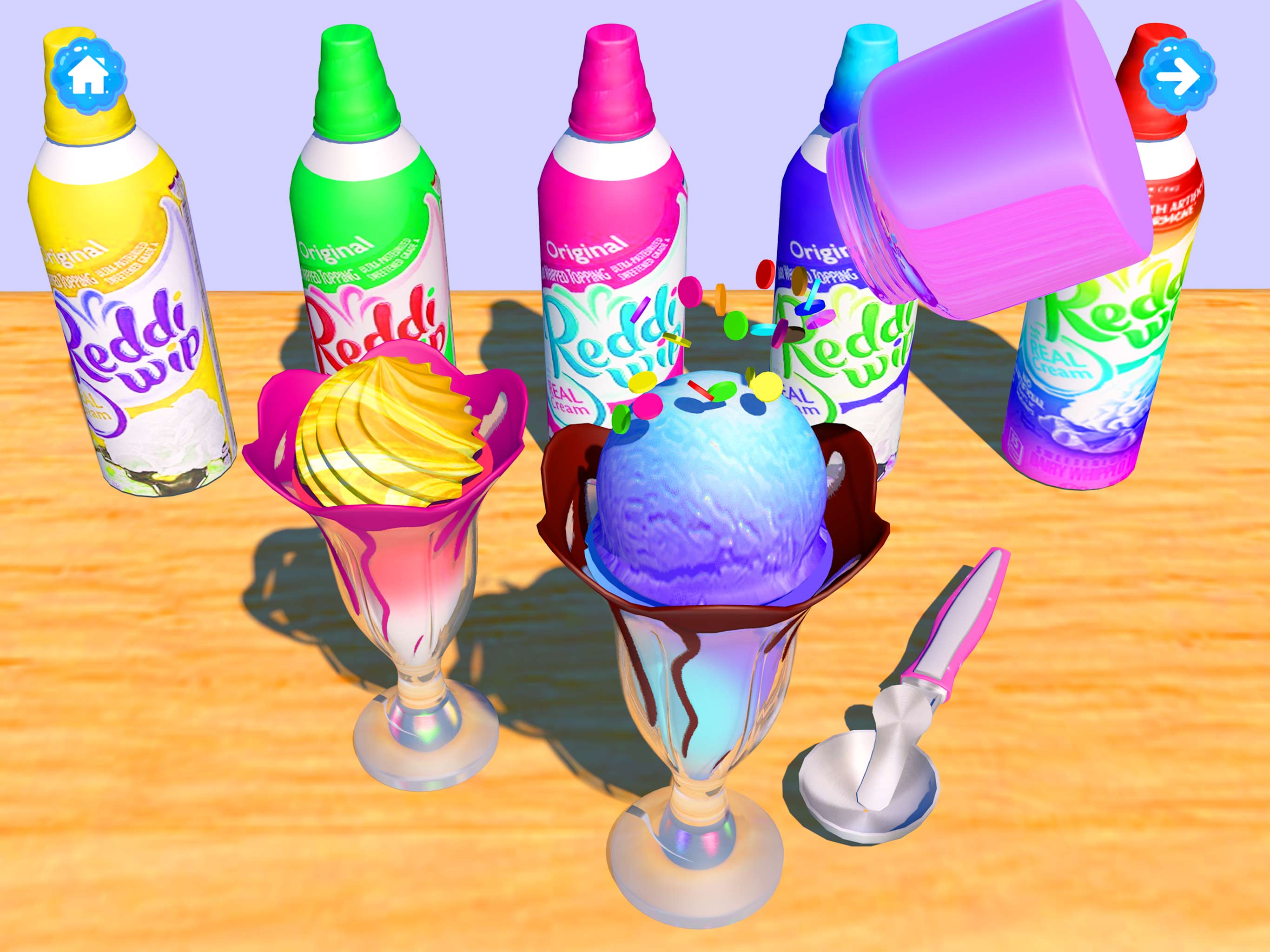 اسکرین شات 4 بازی Ice Cream Games: Dessert DIY