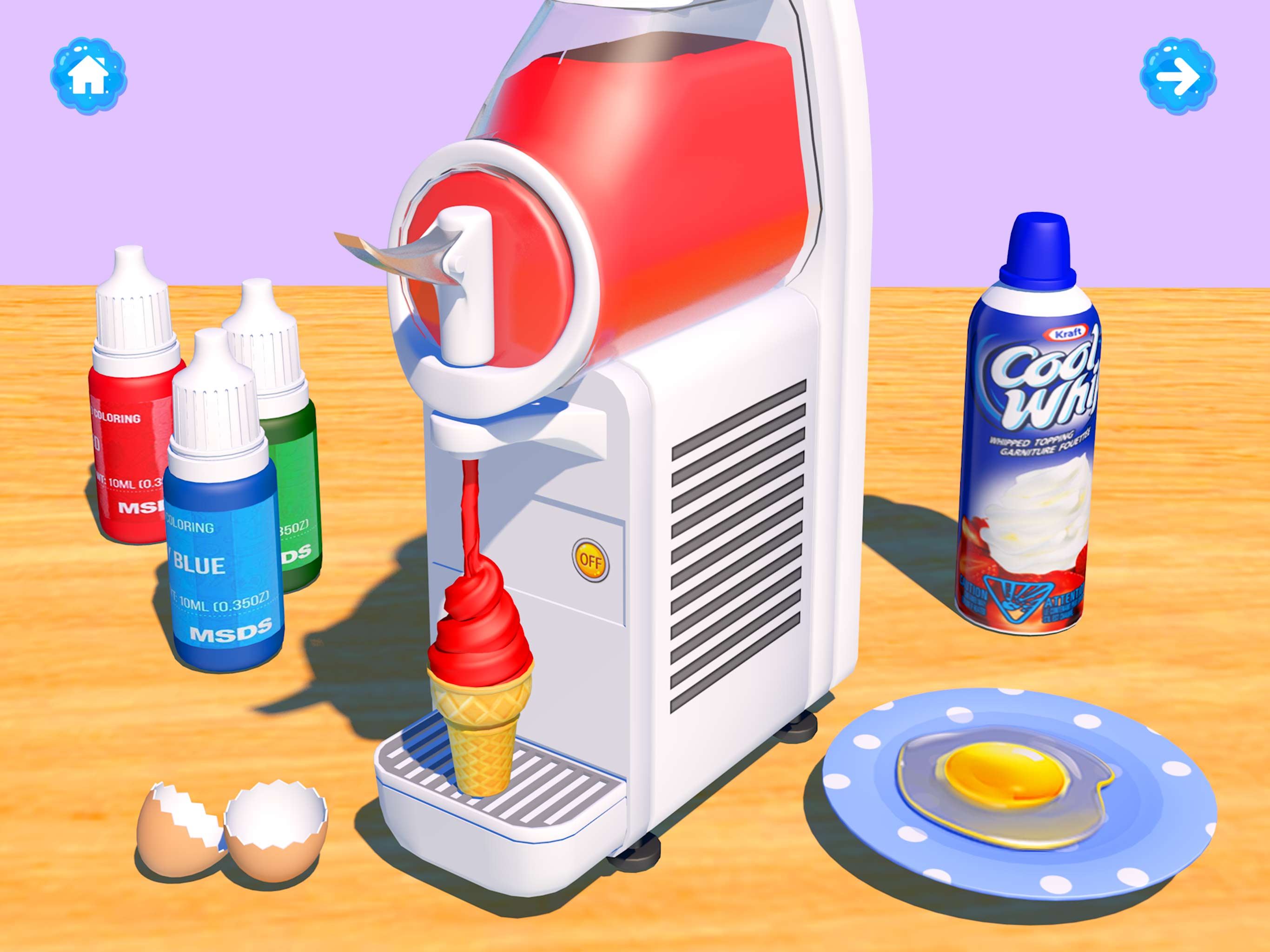 اسکرین شات 1 بازی Ice Cream Games: Dessert DIY