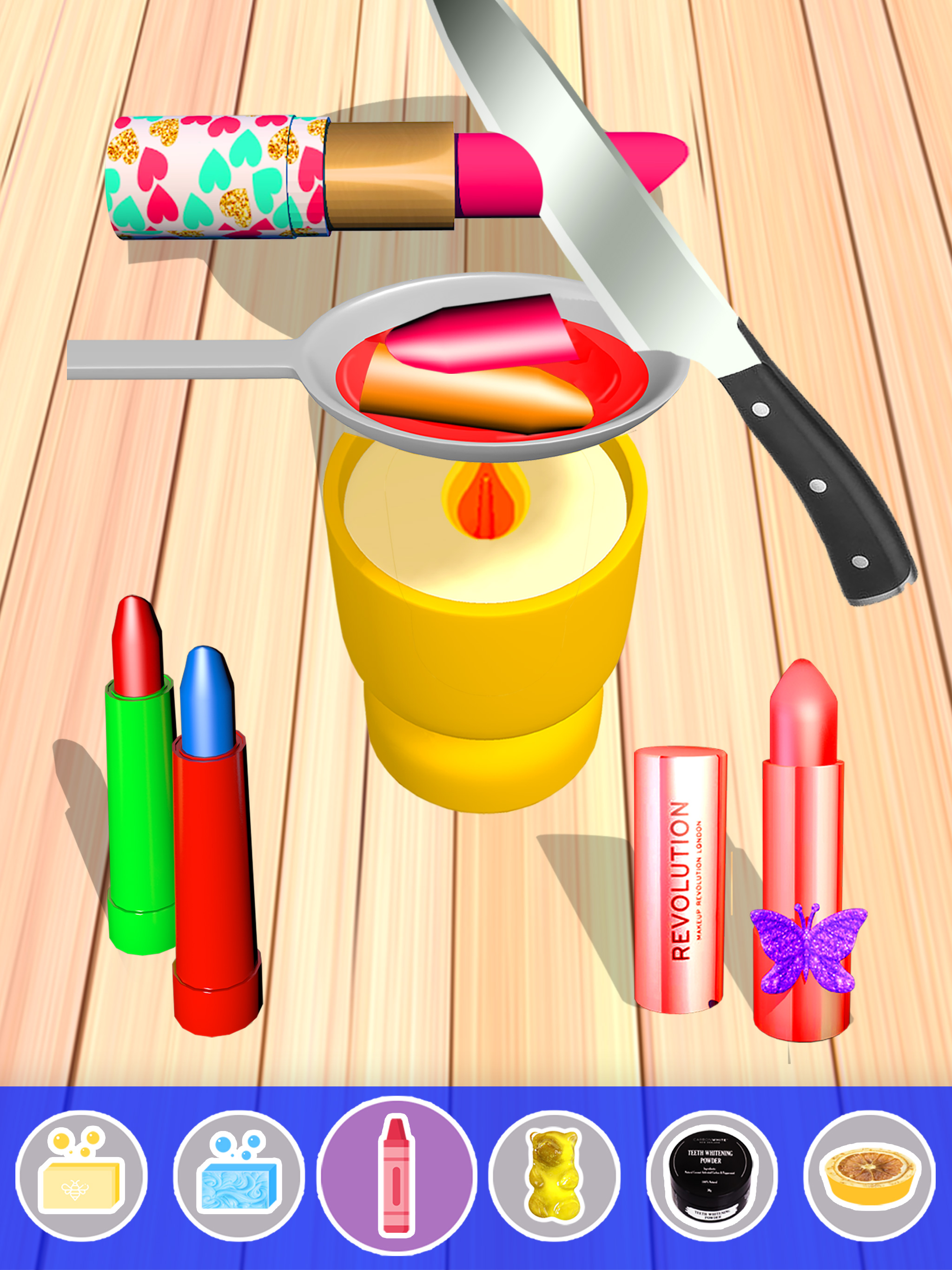 اسکرین شات 3 بازی DIY Makeup Games: Lip Artist