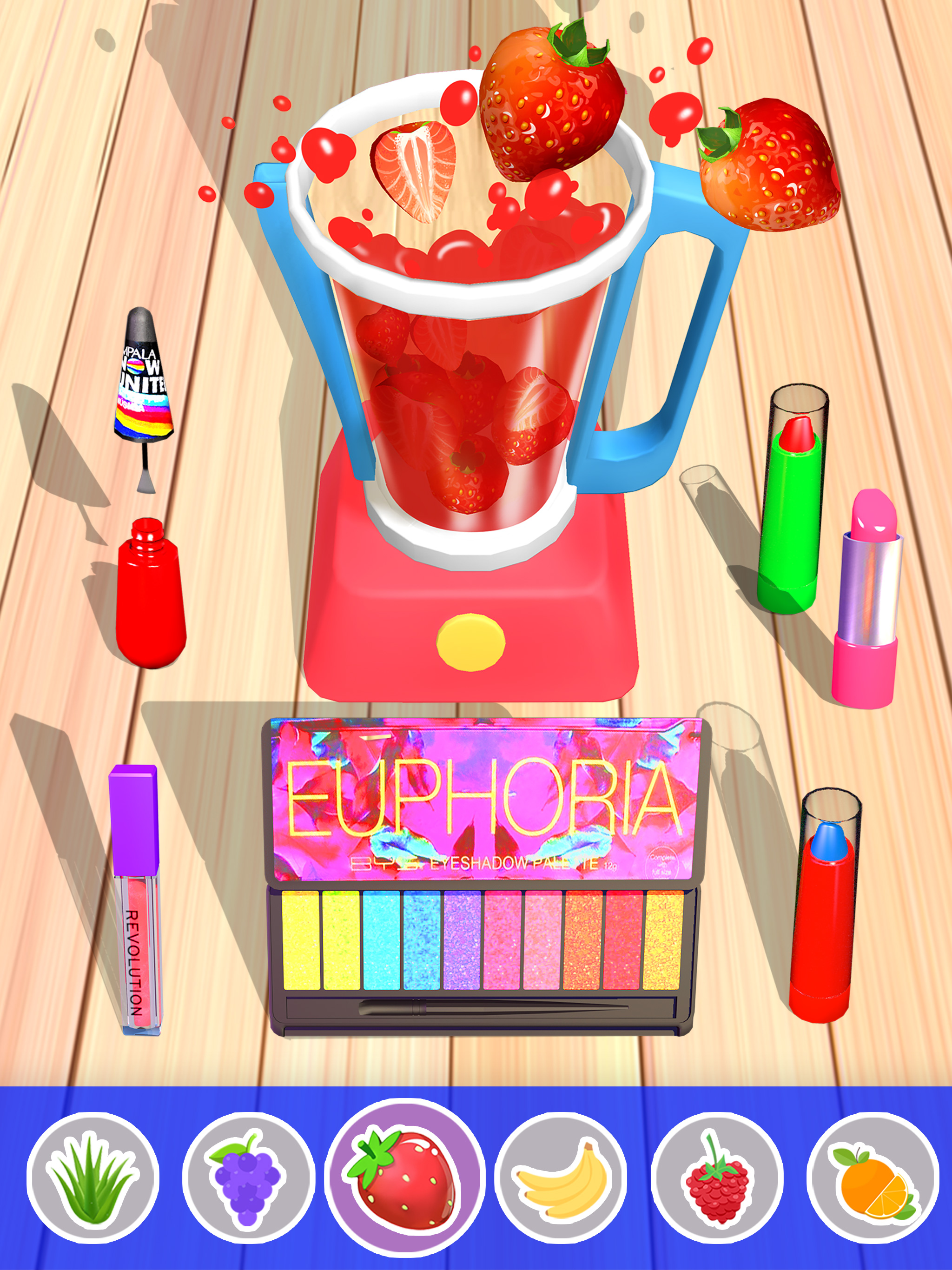 اسکرین شات 5 بازی DIY Makeup Games: Lip Artist