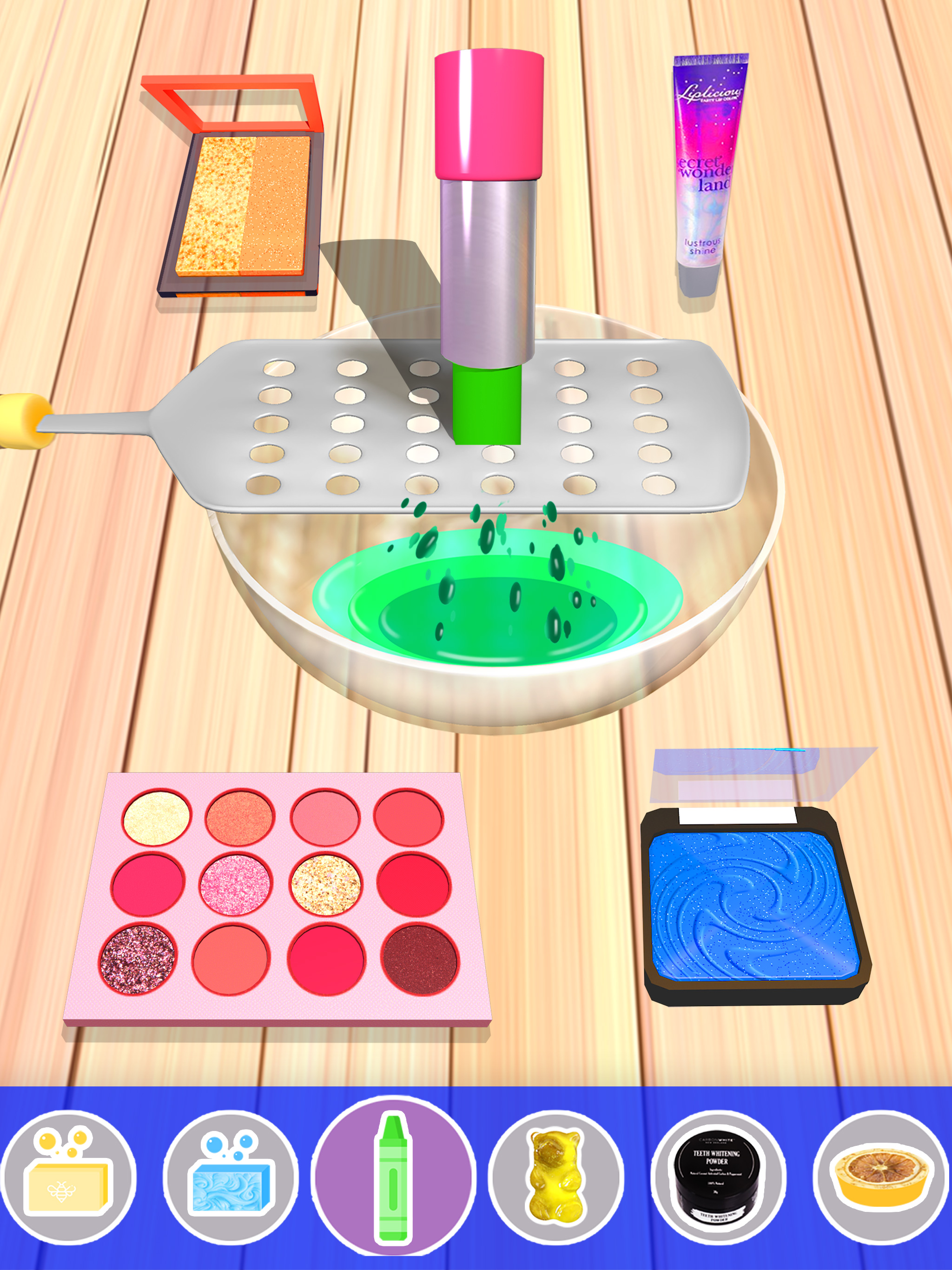 اسکرین شات 4 بازی DIY Makeup Games: Lip Artist