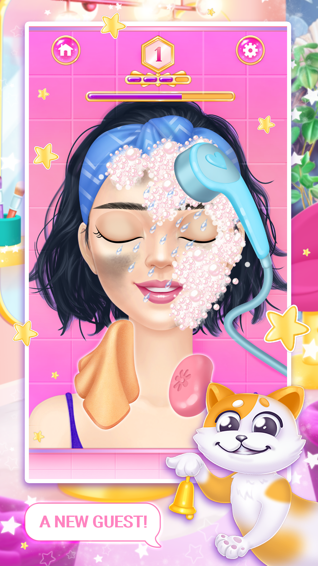 اسکرین شات 2 بازی DIY Makeup Salon: SPA Makeover