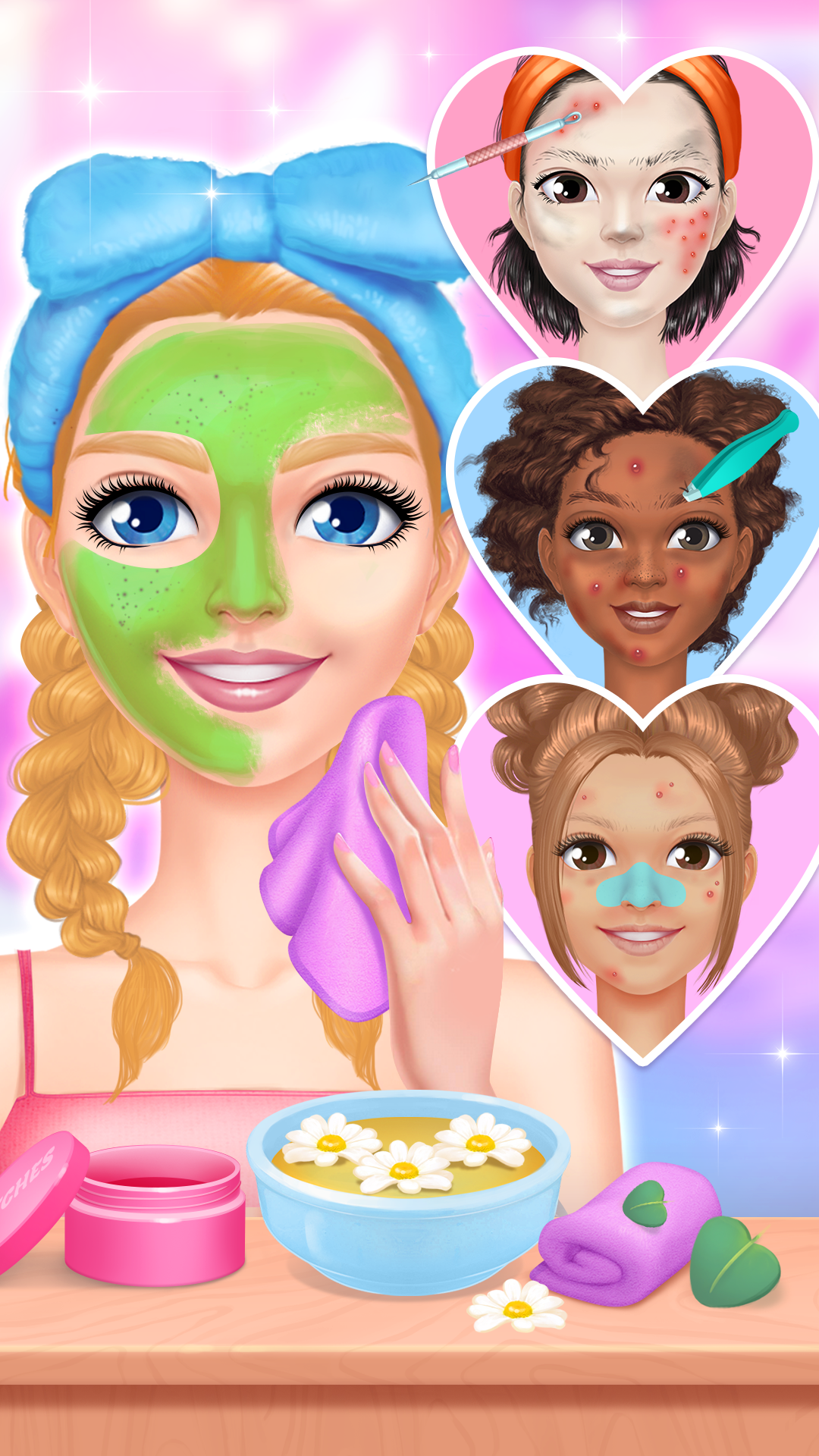 اسکرین شات 1 بازی DIY Makeup Salon: SPA Makeover