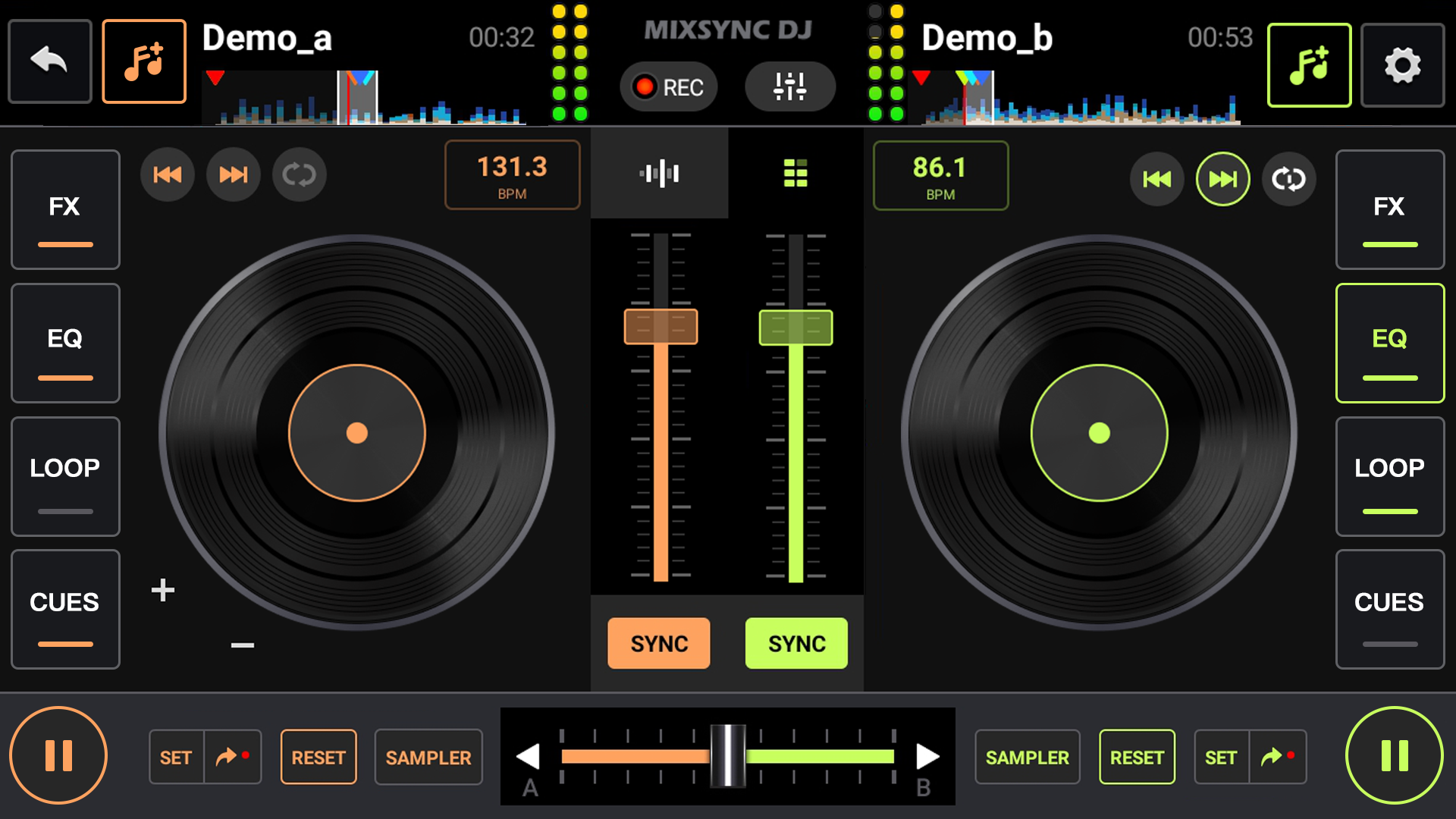 اسکرین شات 1 برنامه DJ Music mixer - DJ Studio