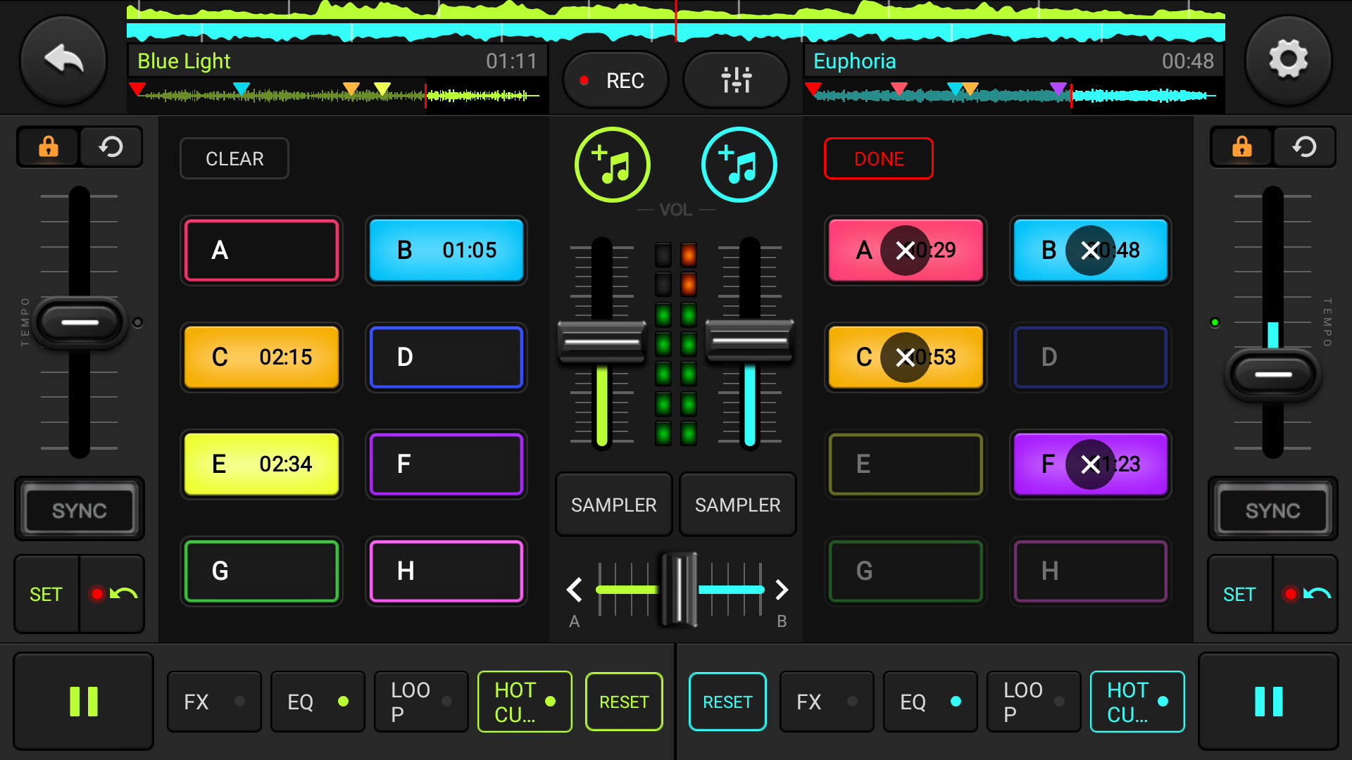 اسکرین شات 2 برنامه DJ Mixer - DJ Music Remix