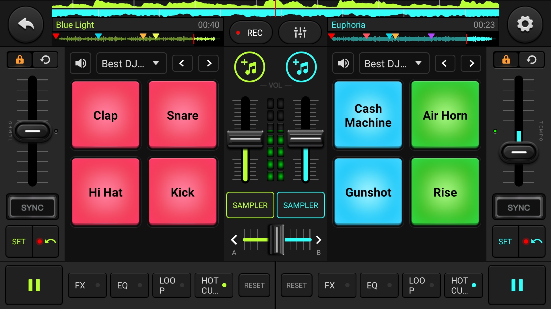 اسکرین شات 3 برنامه DJ Mixer - DJ Music Remix