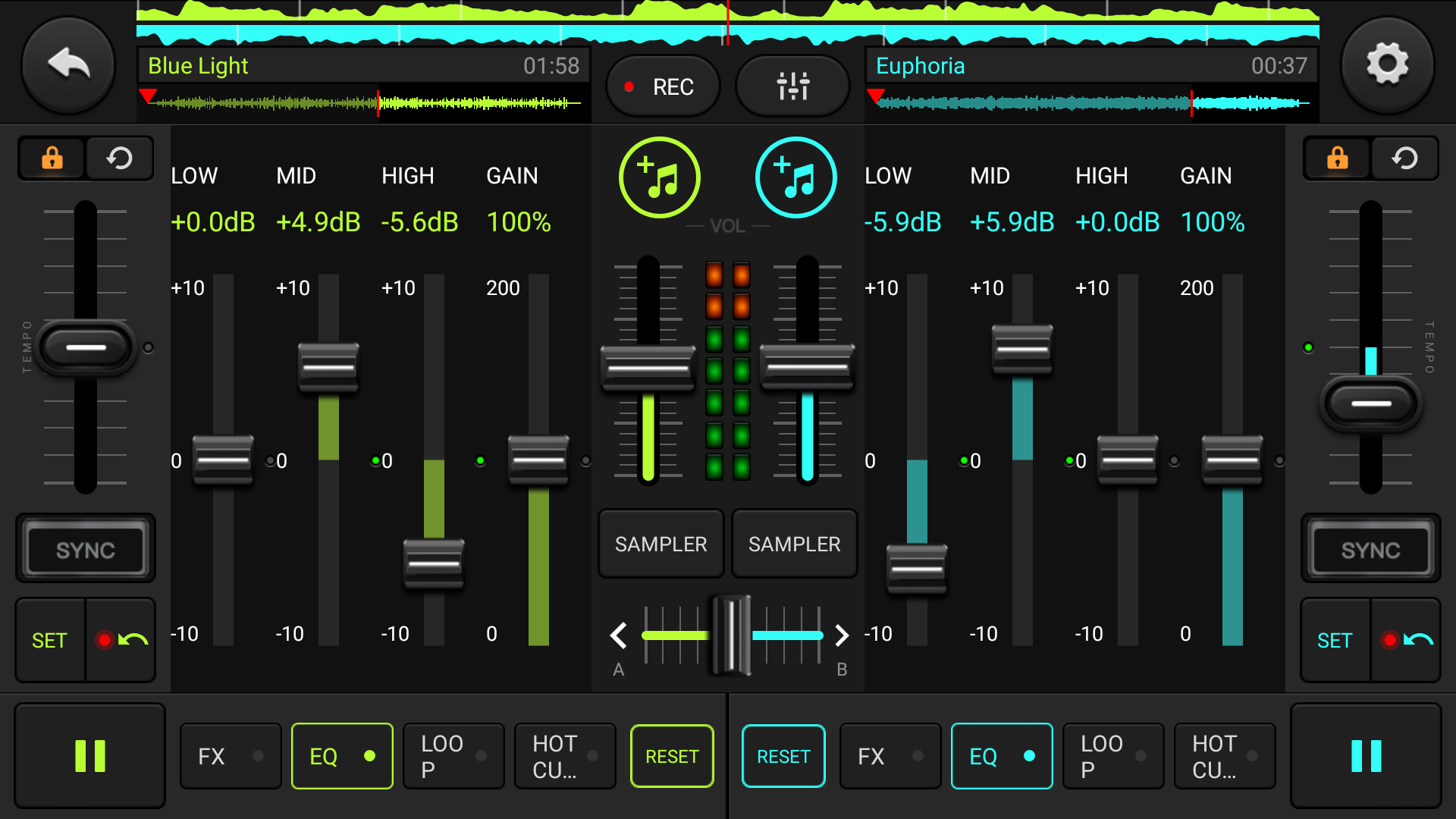 اسکرین شات 6 برنامه DJ Mixer - DJ Music Remix