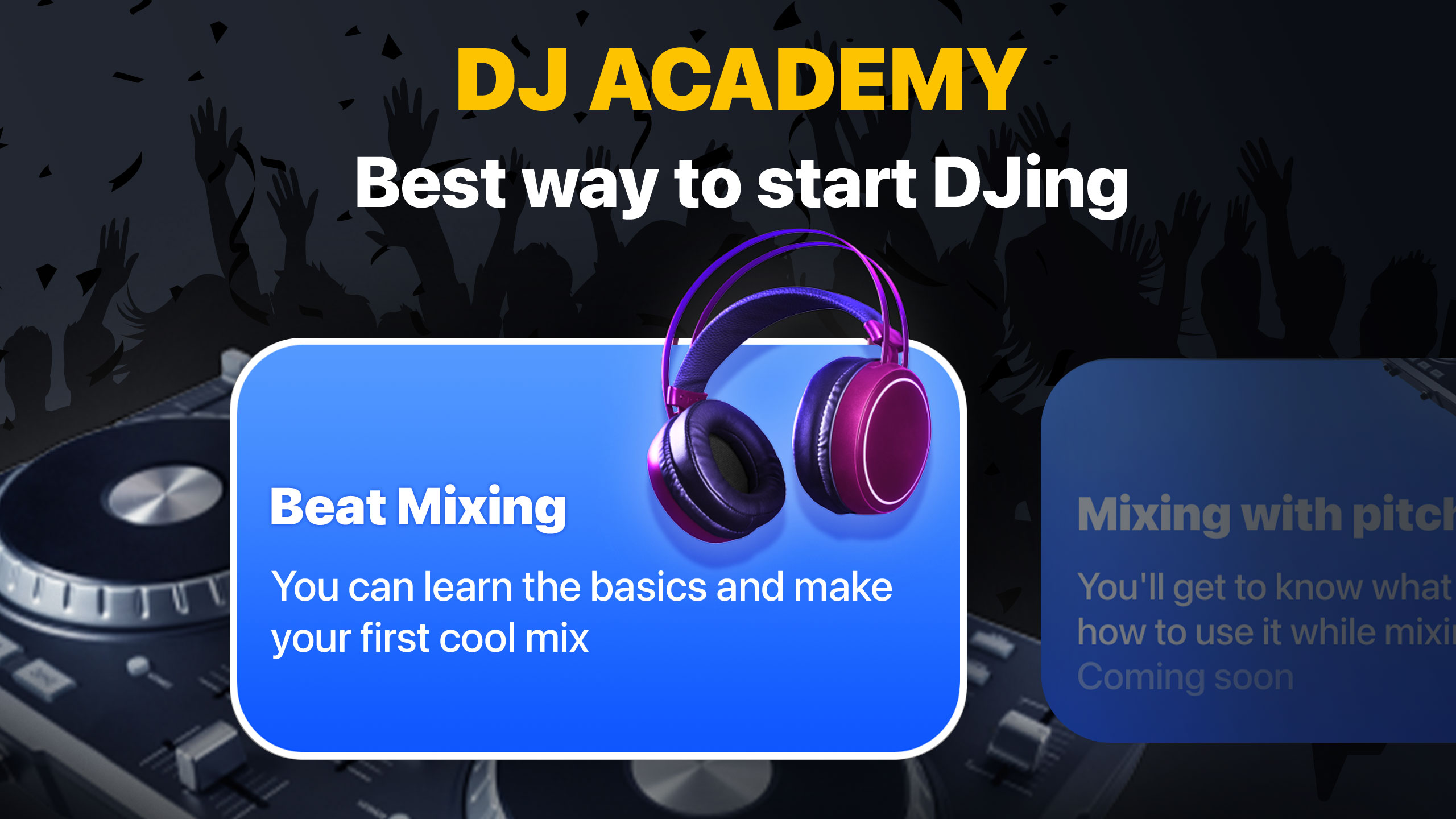 اسکرین شات 4 برنامه Dj it! - Music Mixer