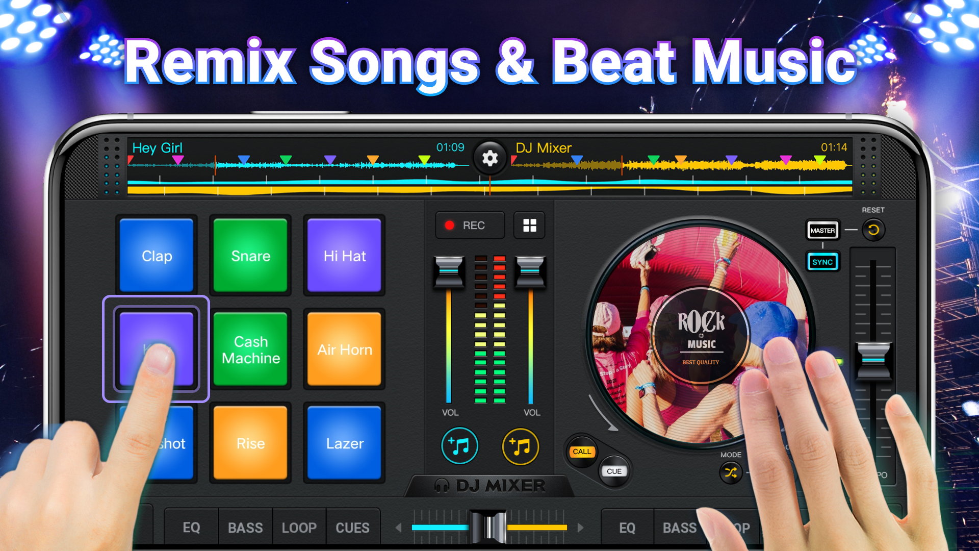 اسکرین شات 2 برنامه DJ Mixer Studio - DJ Music Mix