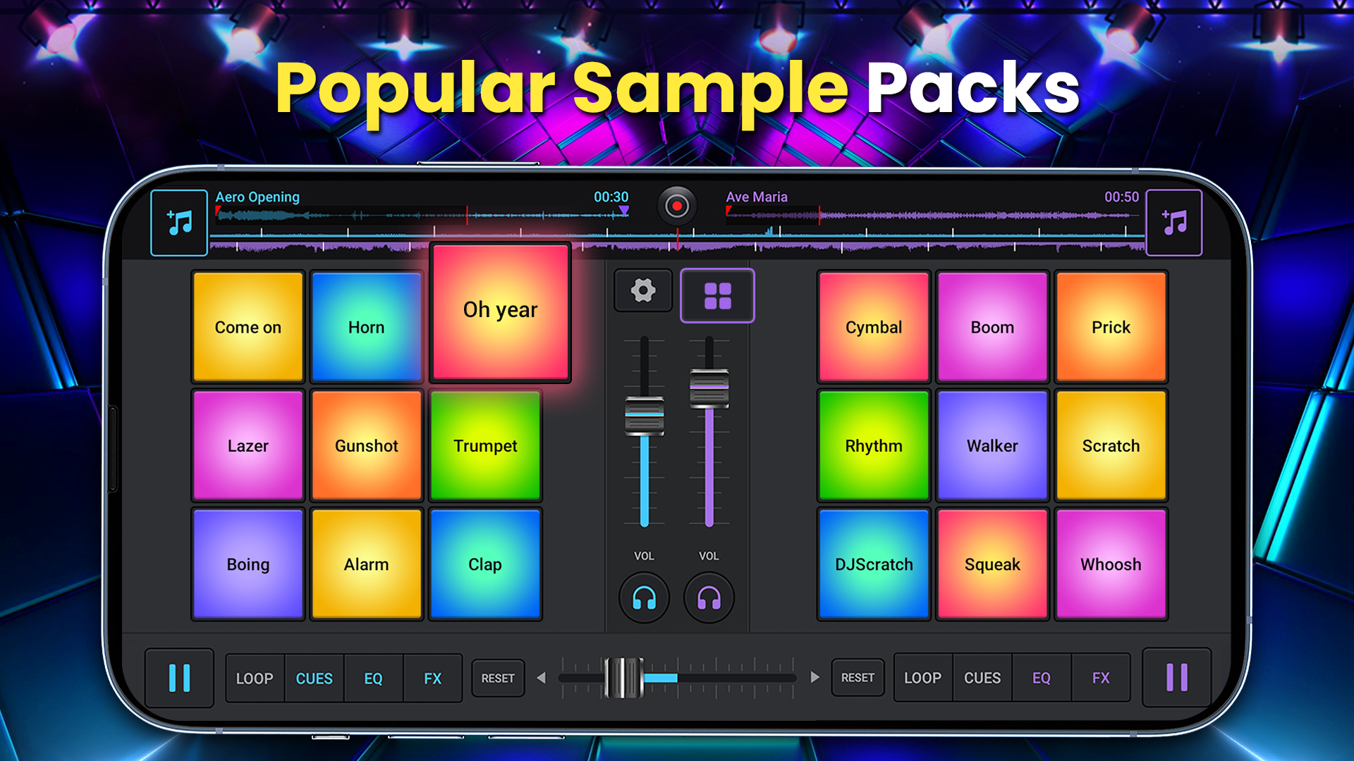 اسکرین شات 3 برنامه DJ Mix Studio - DJ Music Mixer
