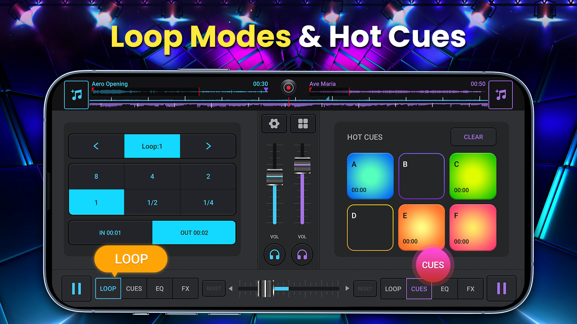 اسکرین شات 4 برنامه DJ Mix Studio - DJ Music Mixer