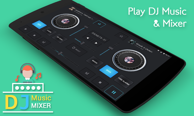 اسکرین شات 1 برنامه DJ Music Mixer