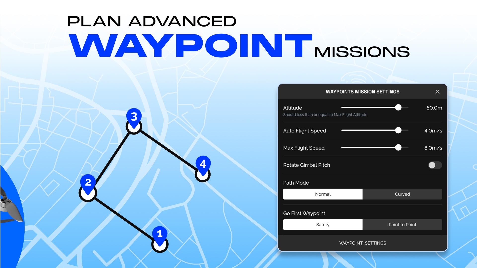 اسکرین شات 5 برنامه Go Fly Drone Remote Controller