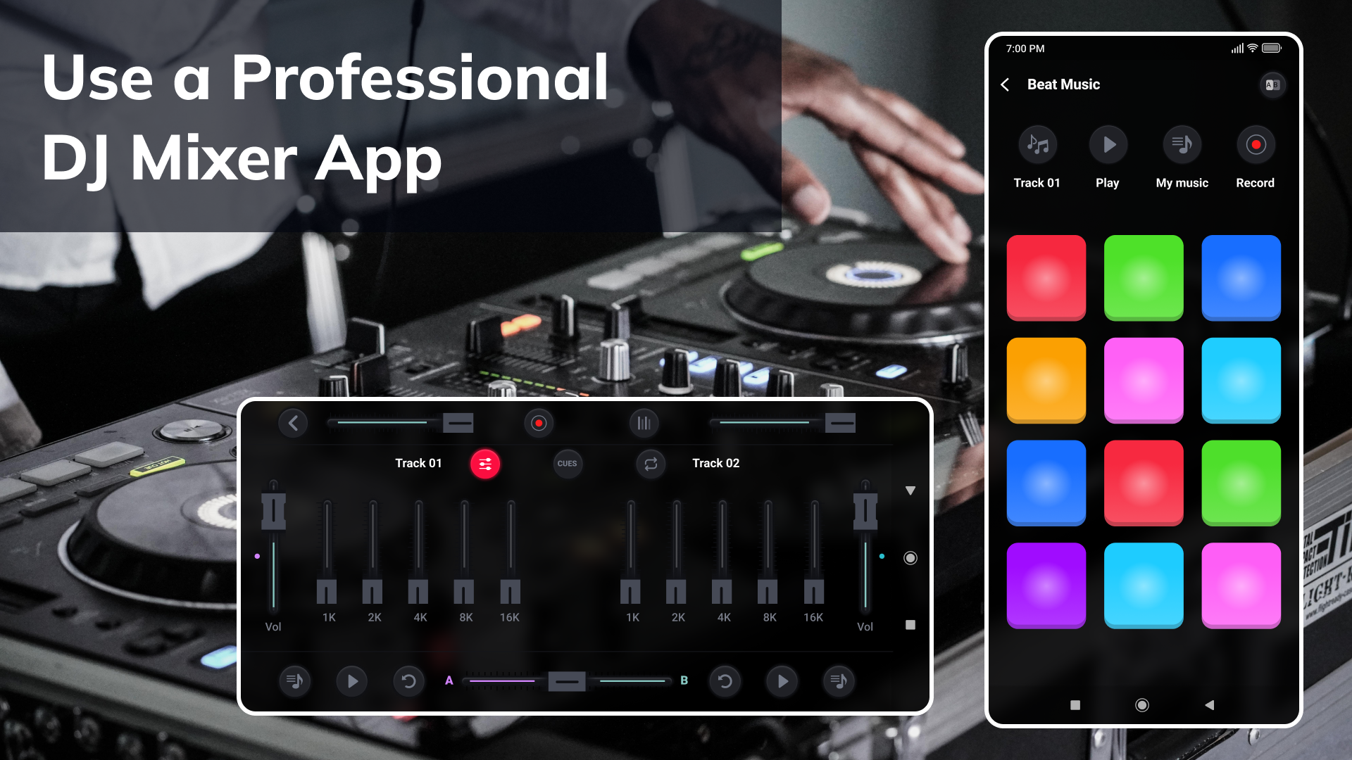 اسکرین شات 2 برنامه DJ Music Mixer - Dj Remix Pro