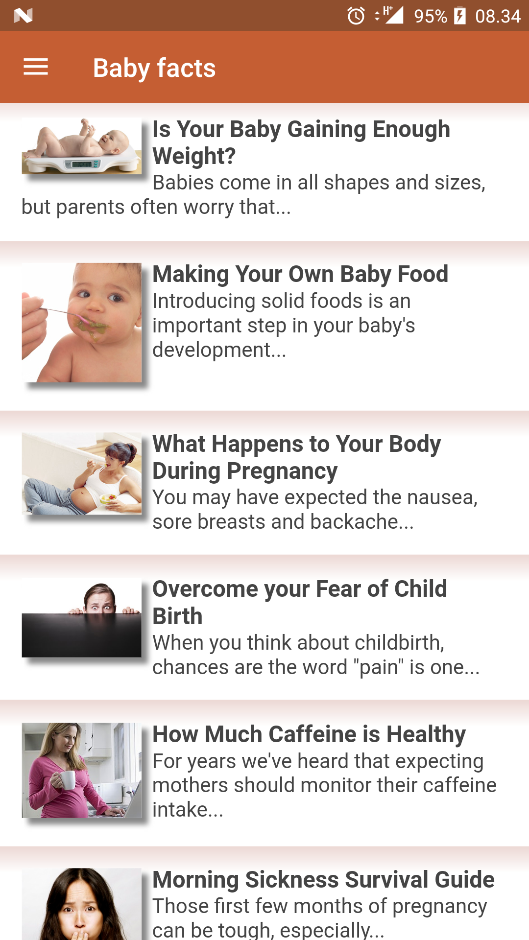 اسکرین شات 6 برنامه Baby Monitor