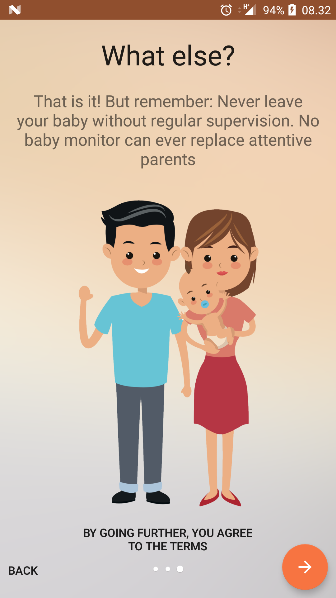 اسکرین شات 3 برنامه Baby Monitor