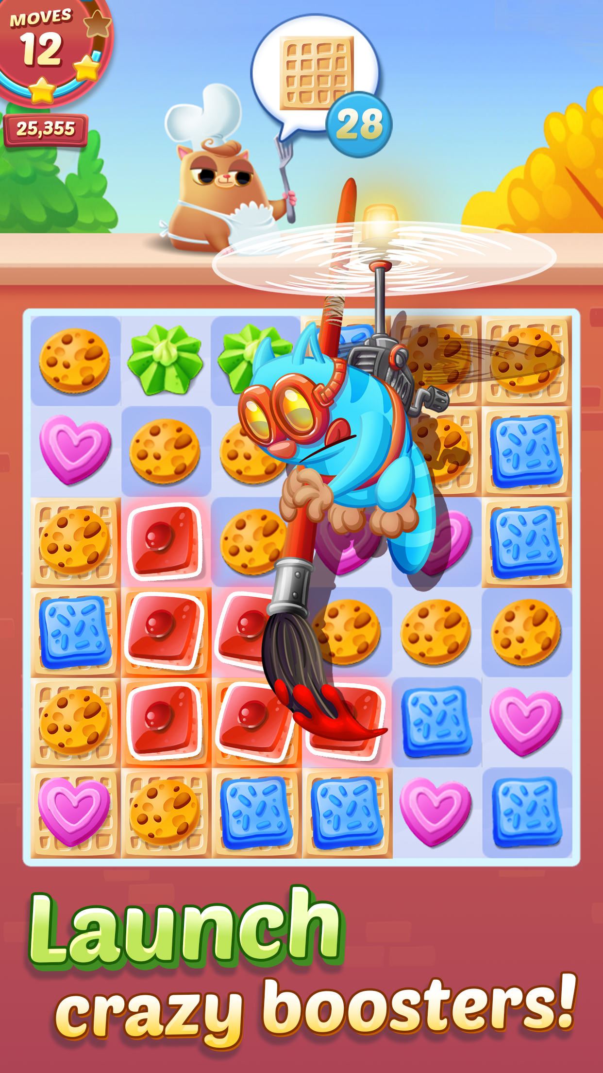 اسکرین شات 3 بازی Cookie Cats