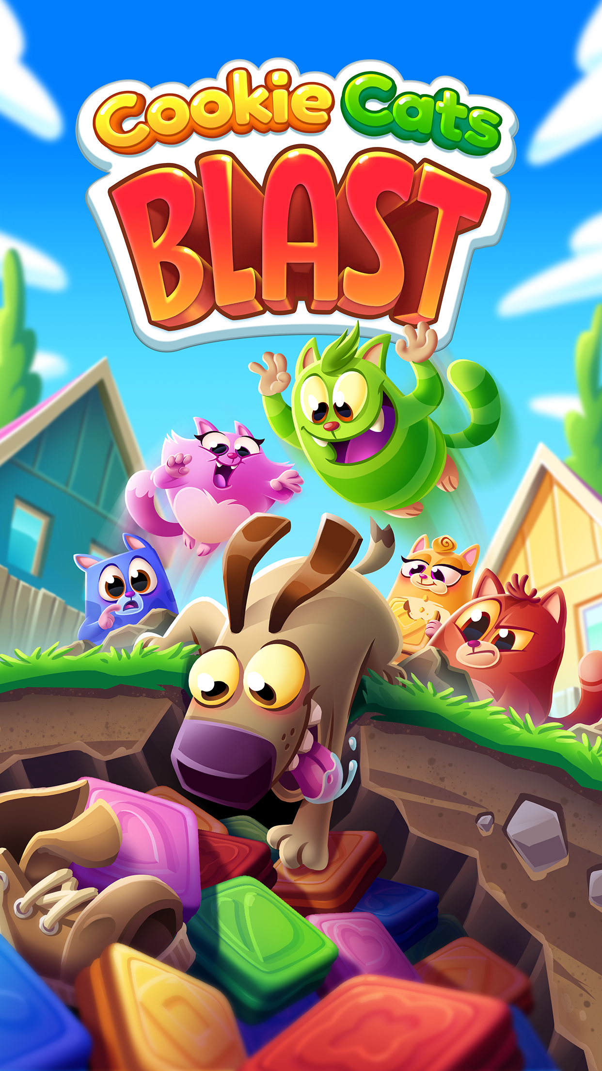 اسکرین شات 5 بازی Cookie Cats Blast