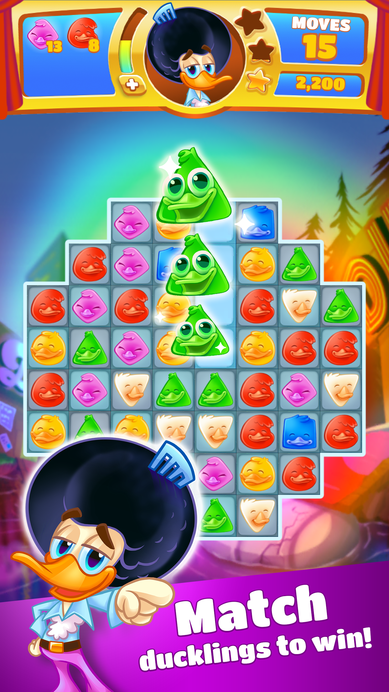 اسکرین شات 1 بازی Disco Ducks