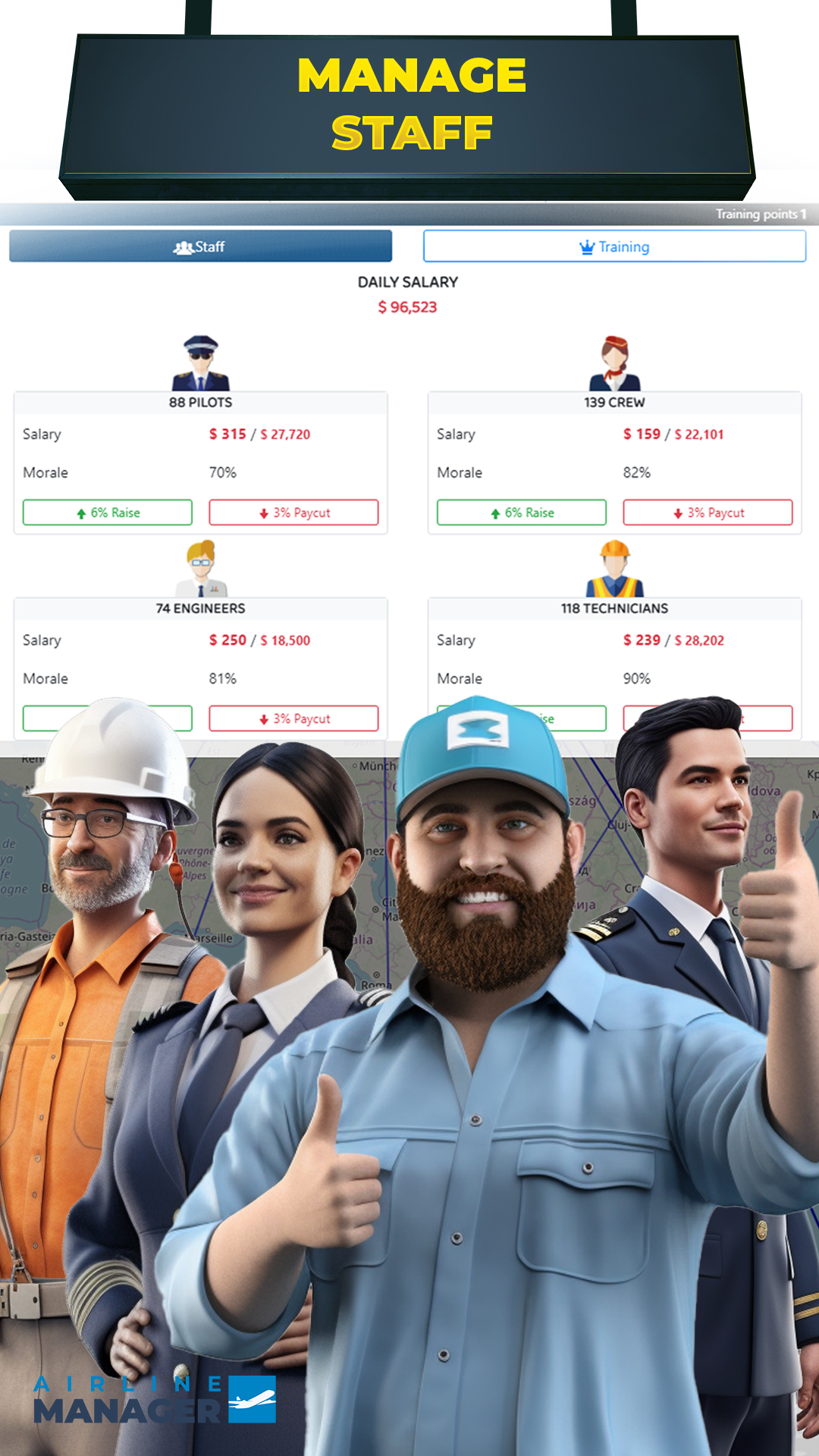 اسکرین شات 6 بازی Airline Manager - 2025