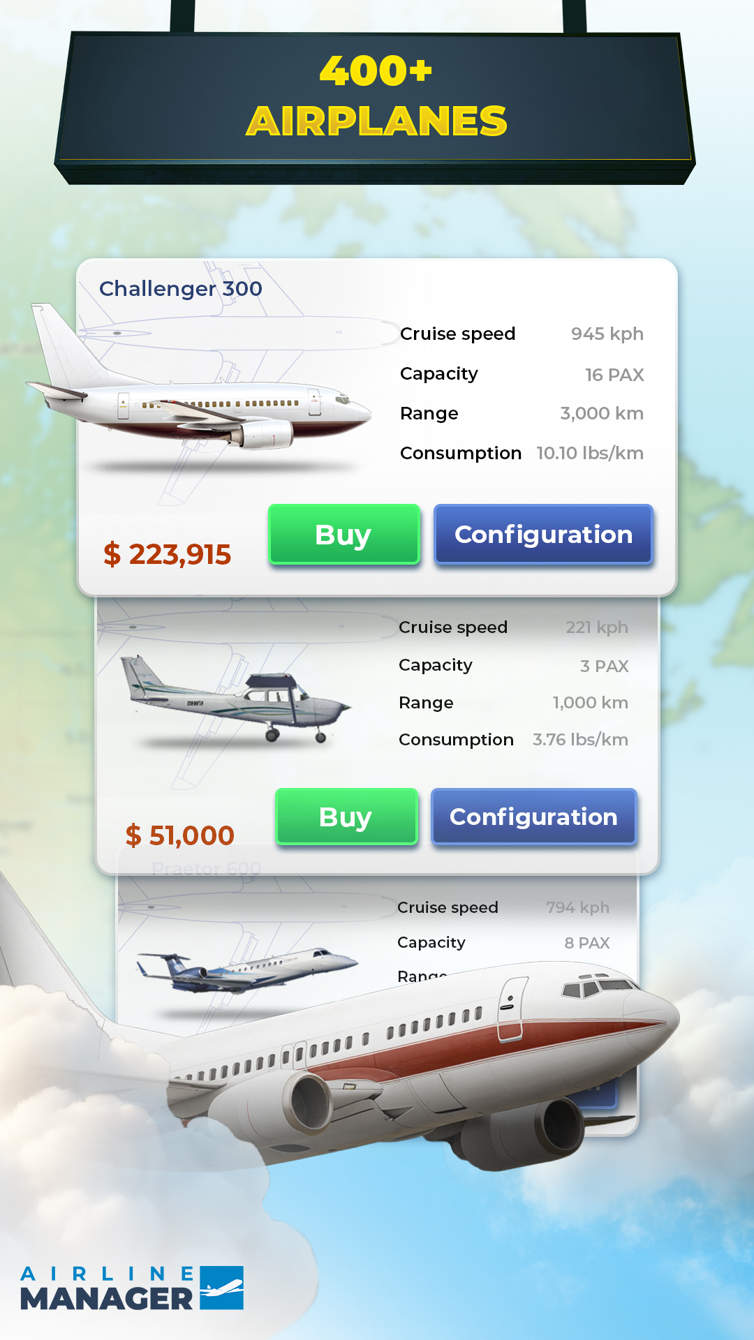 اسکرین شات 2 بازی Airline Manager - 2026