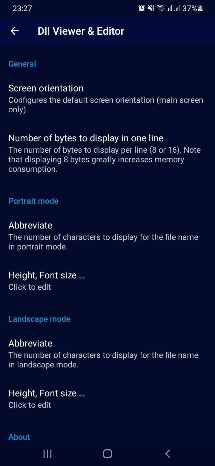 اسکرین شات 5 برنامه DLL File Viewer & Editor