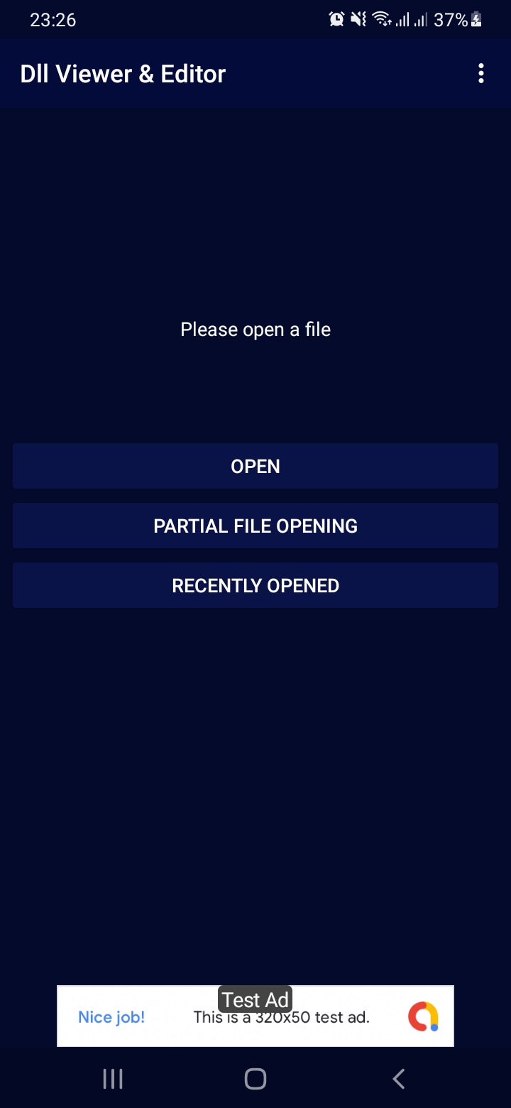 اسکرین شات 1 برنامه DLL File Viewer & Editor