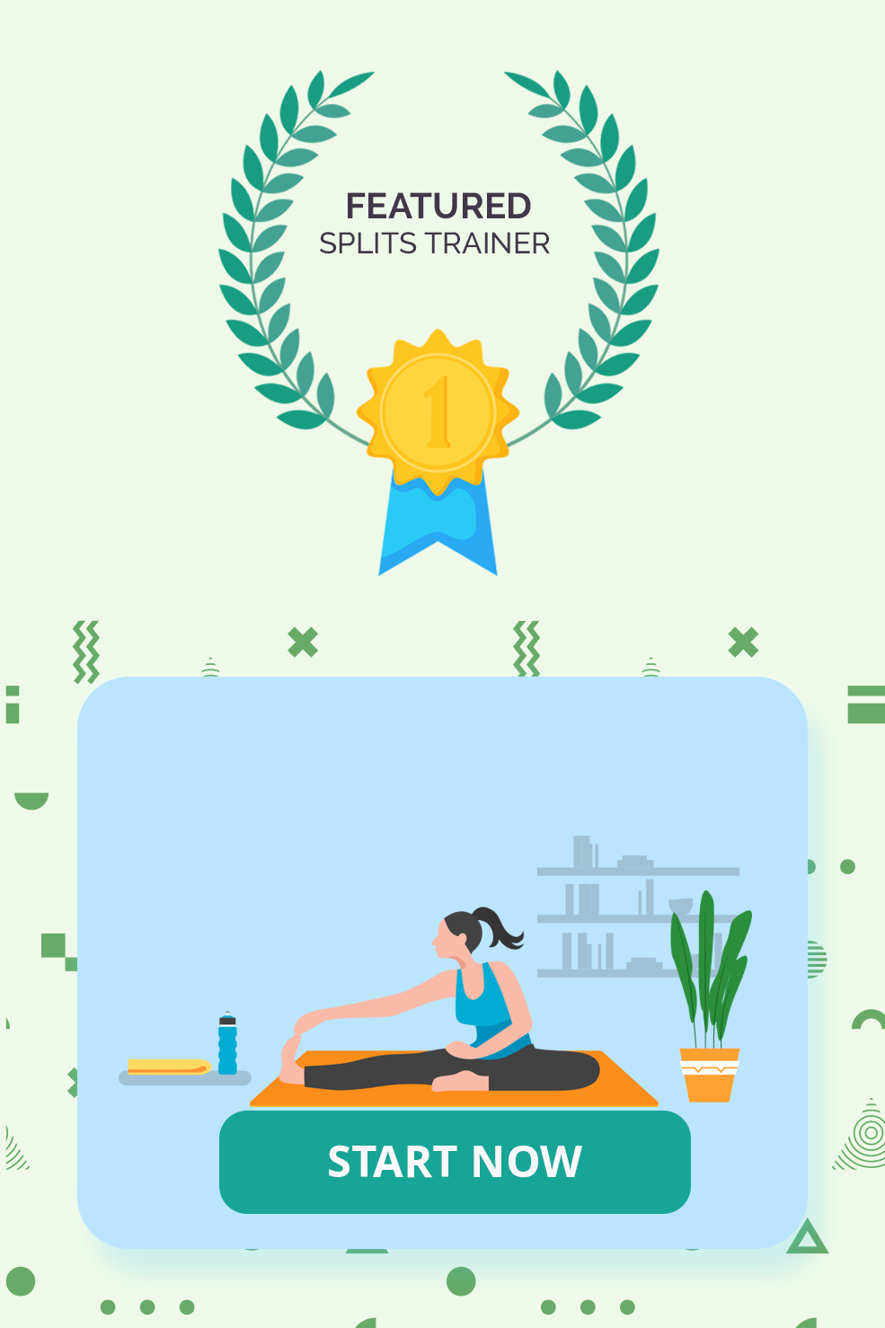 اسکرین شات 2 برنامه Splits Training at home