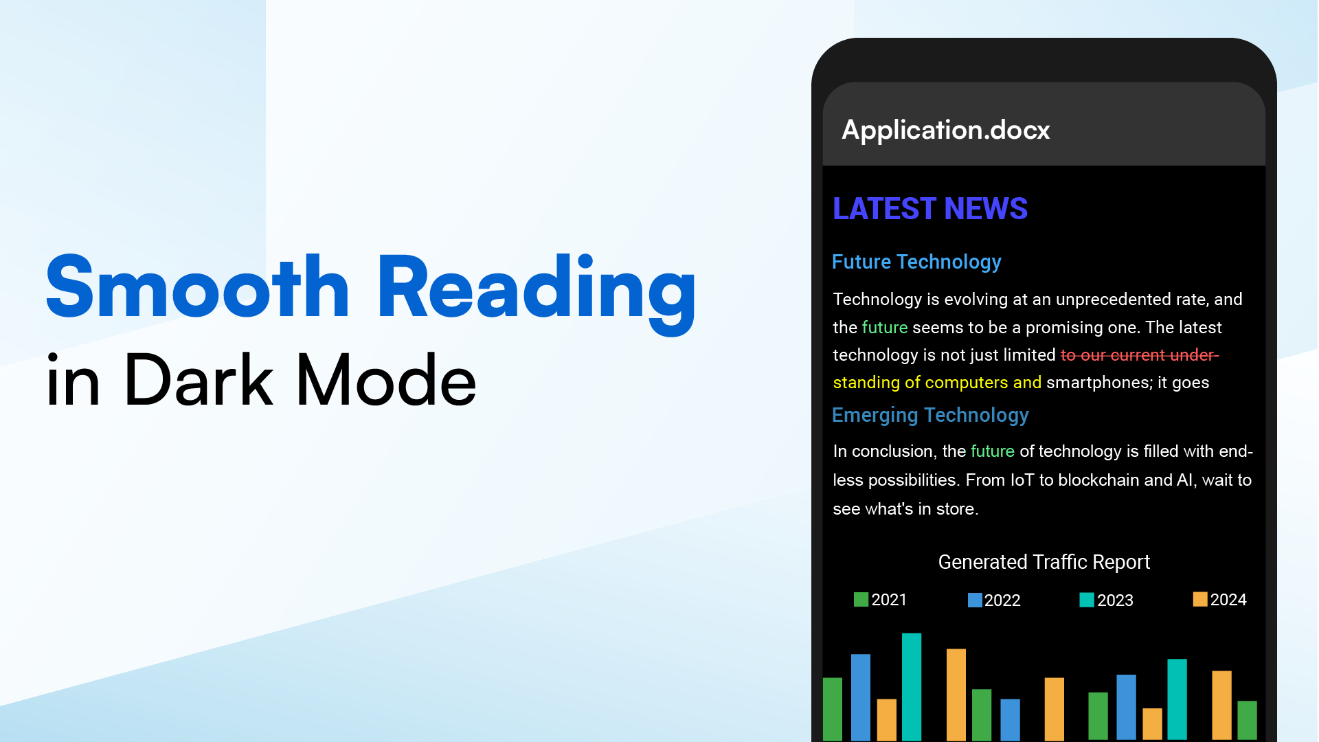 اسکرین شات 5 برنامه Docs Reader - Docx, Excel, PPT