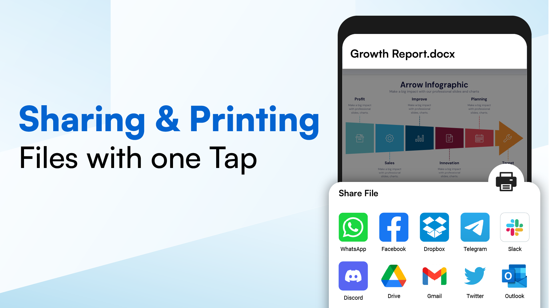 اسکرین شات 4 برنامه Docs Reader - Docx, Excel, PPT