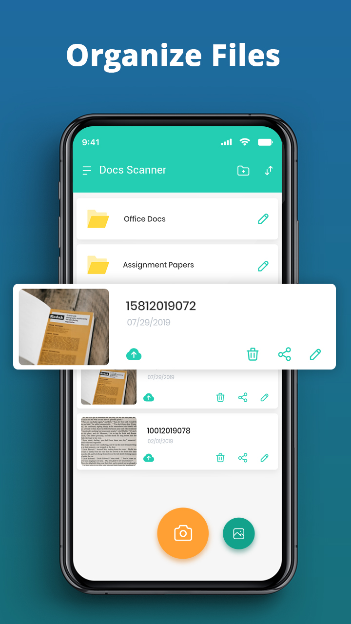 اسکرین شات 4 برنامه Document Scanner - Scan to PDF