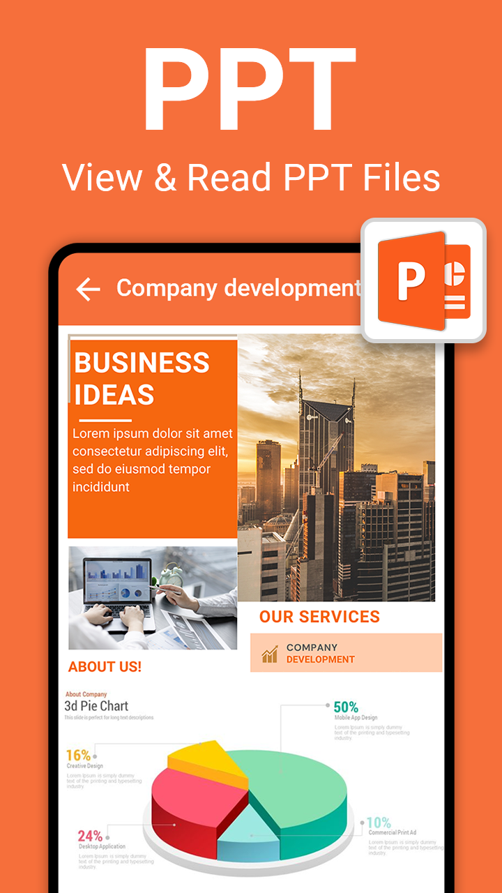 اسکرین شات 5 برنامه All Document Reader - Edit PDF