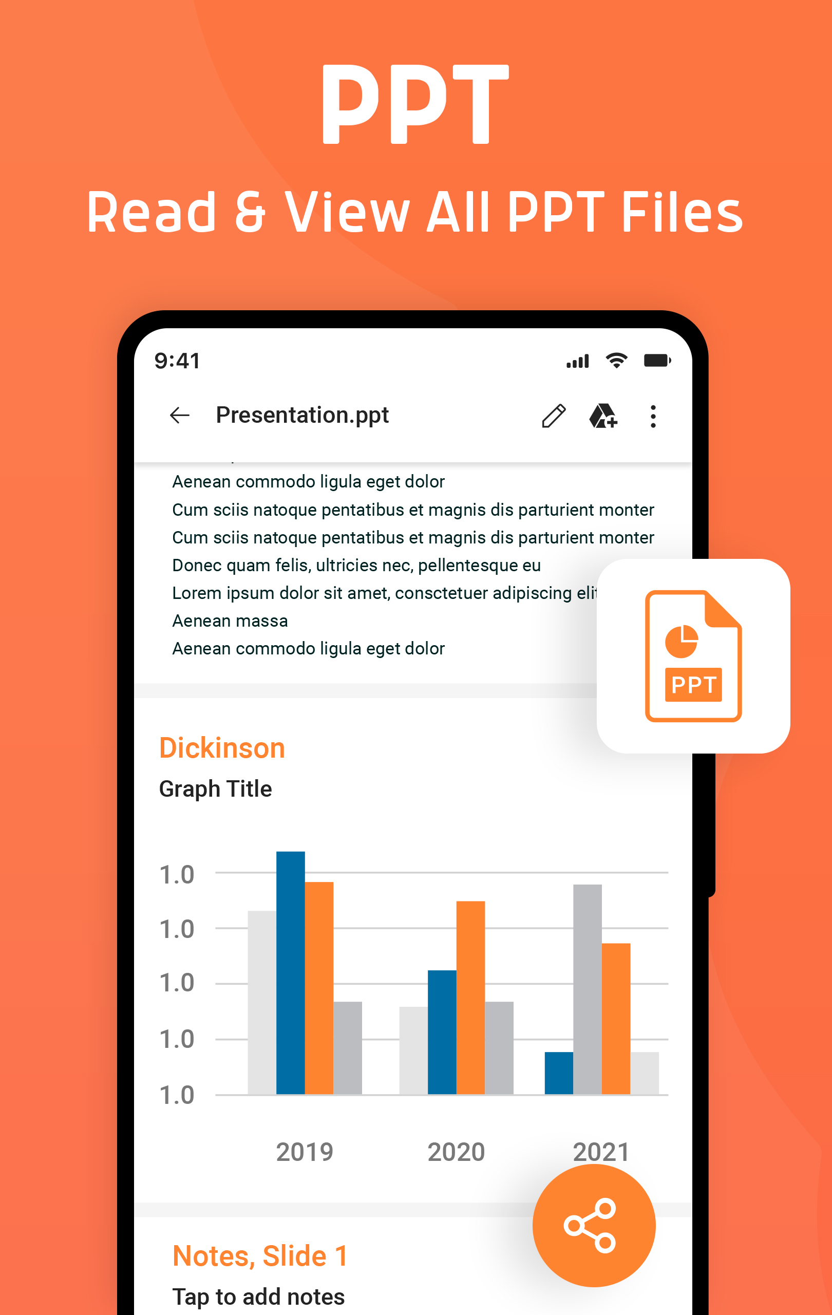 اسکرین شات 6 برنامه Document Reader PDF Word & XLS