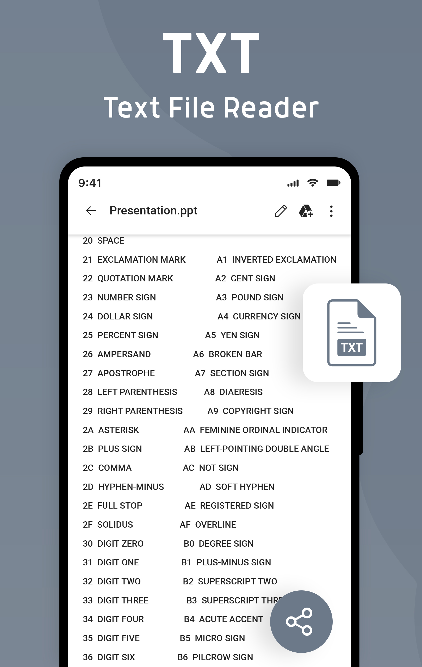 اسکرین شات 7 برنامه Document Reader PDF Word & XLS