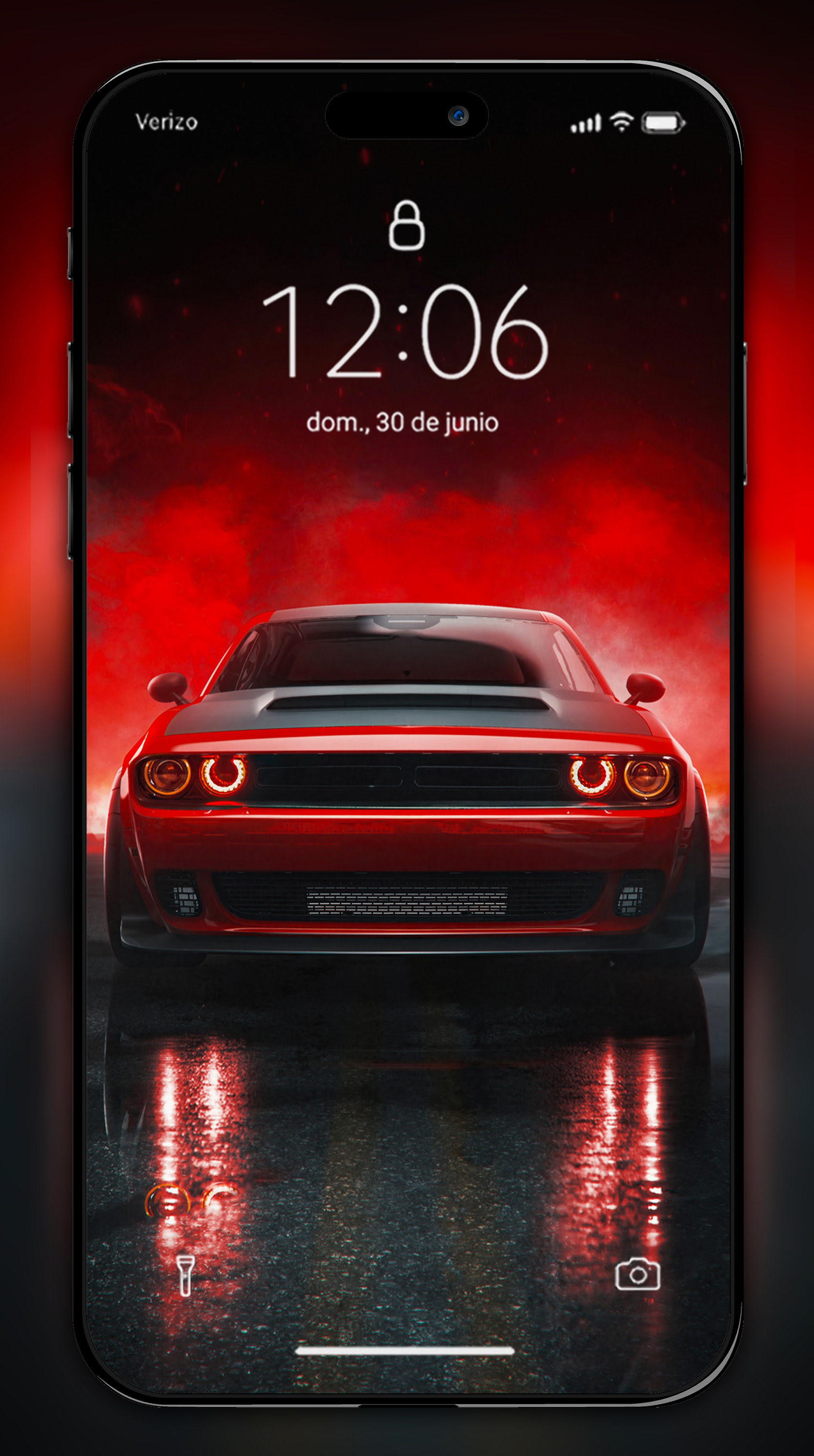 اسکرین شات 2 برنامه Dodge Challenger Car Wallpaper