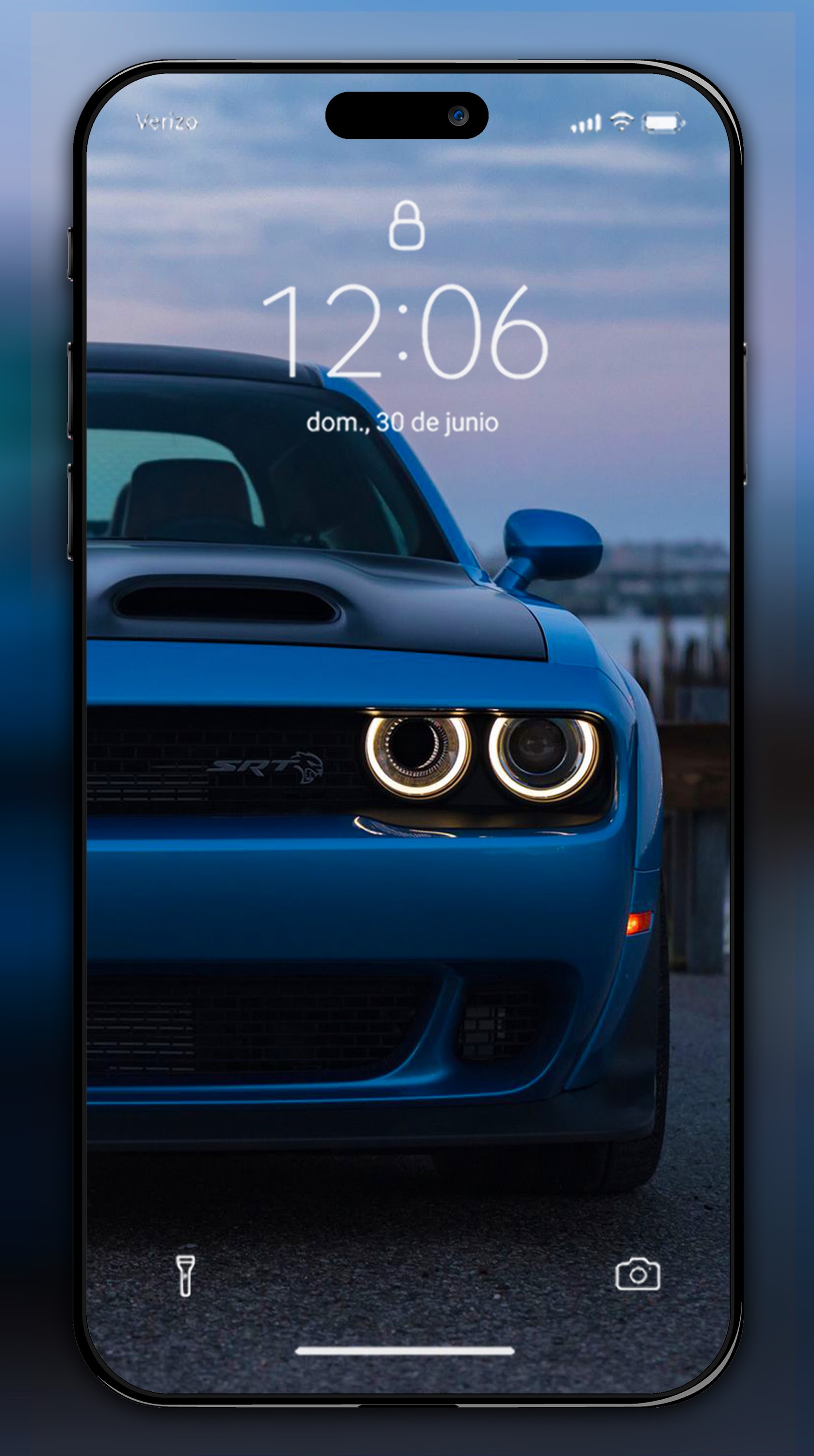اسکرین شات 8 برنامه Dodge Challenger Car Wallpaper