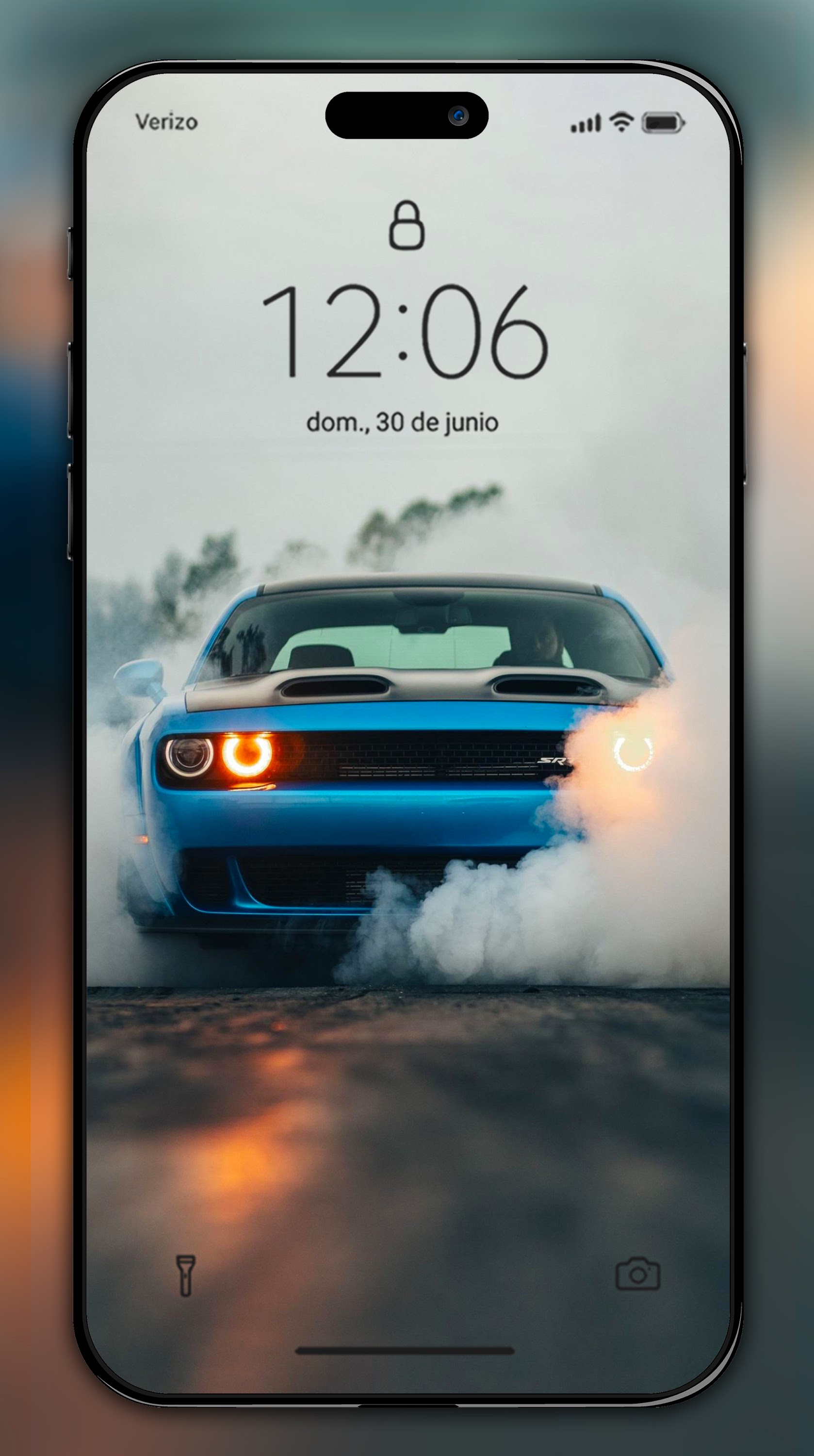 اسکرین شات 3 برنامه Dodge Challenger Car Wallpaper