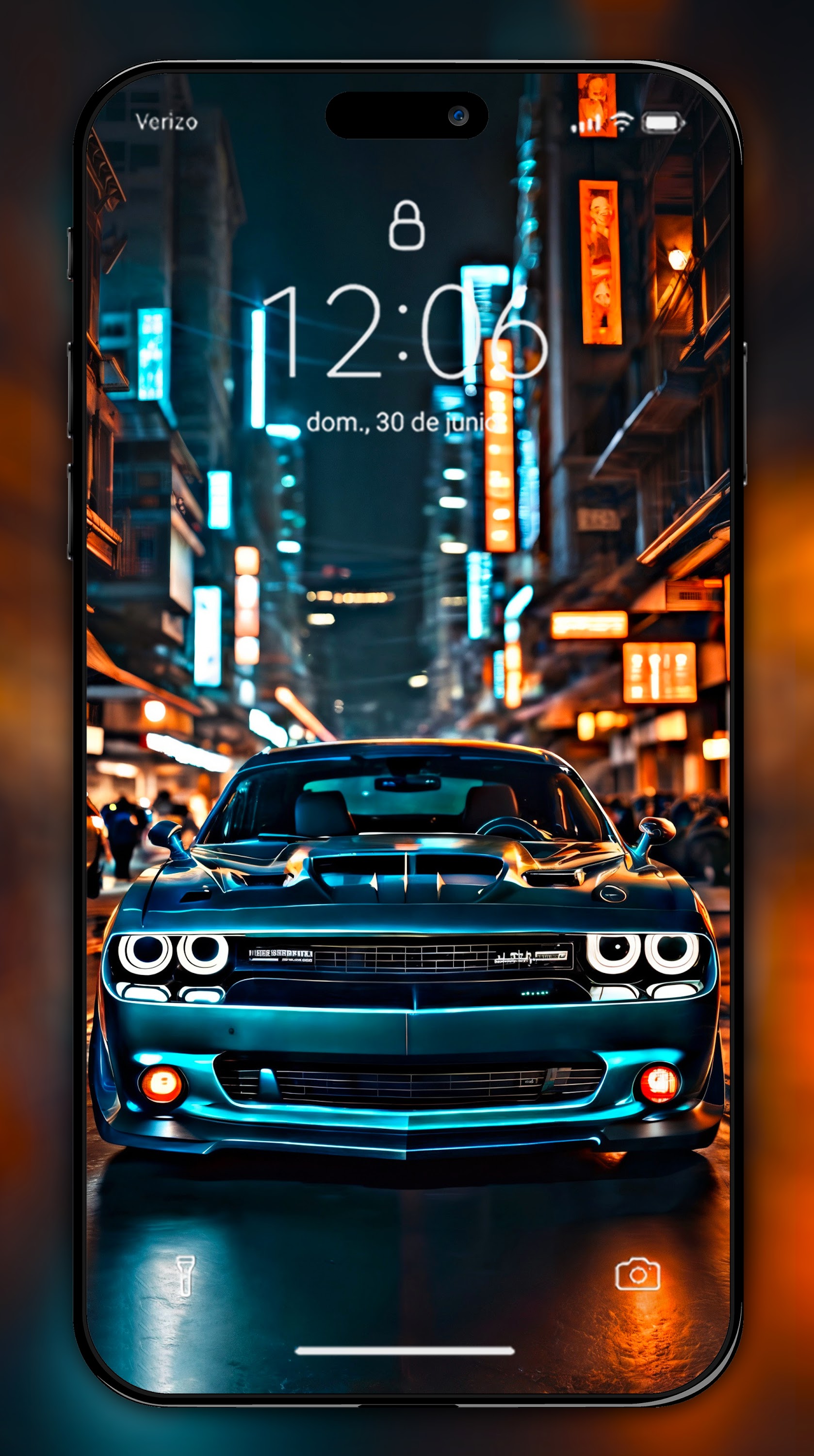 اسکرین شات 4 برنامه Dodge Challenger Car Wallpaper