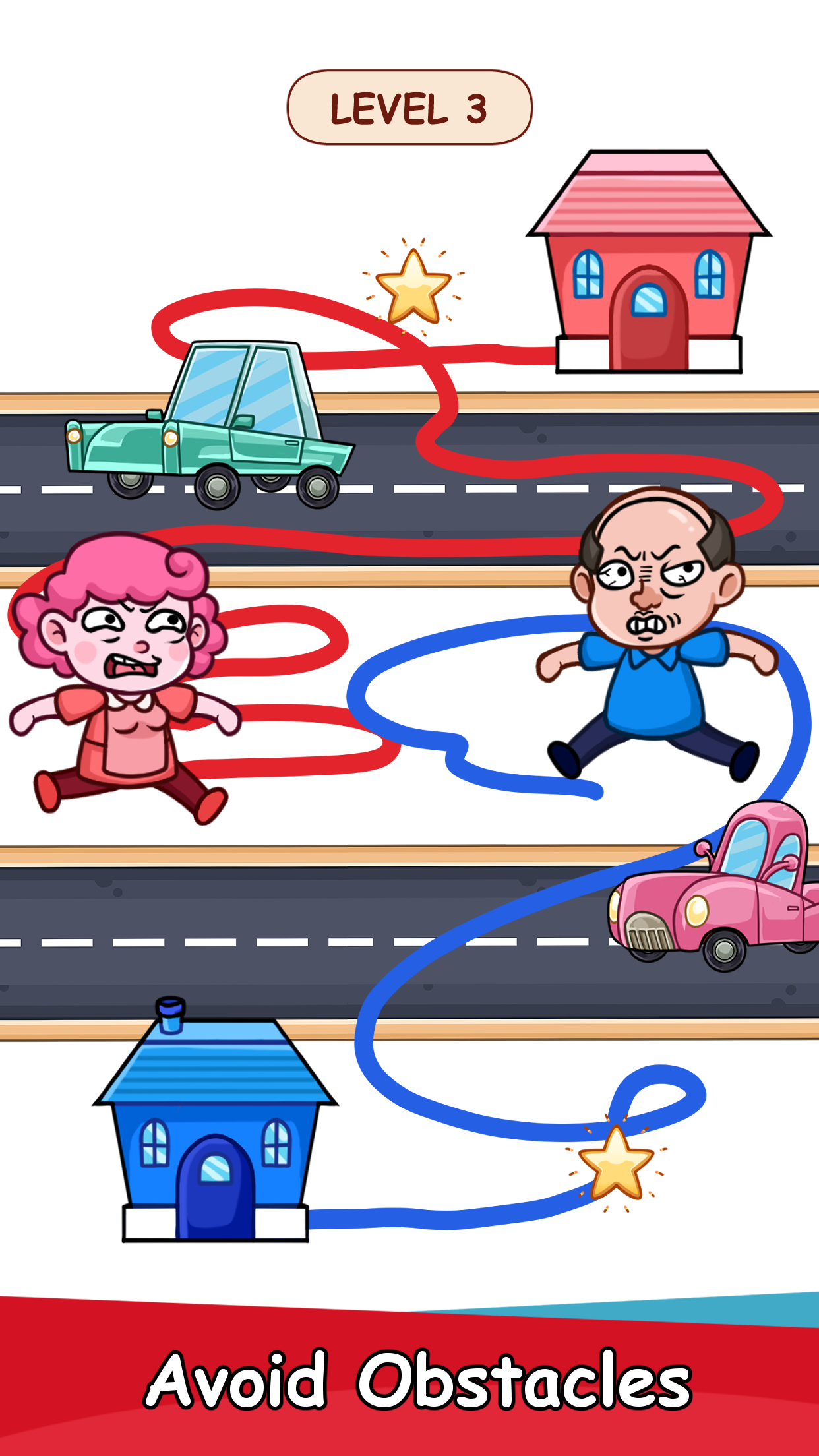 اسکرین شات 5 بازی Rush Home: Draw Puzzle Game