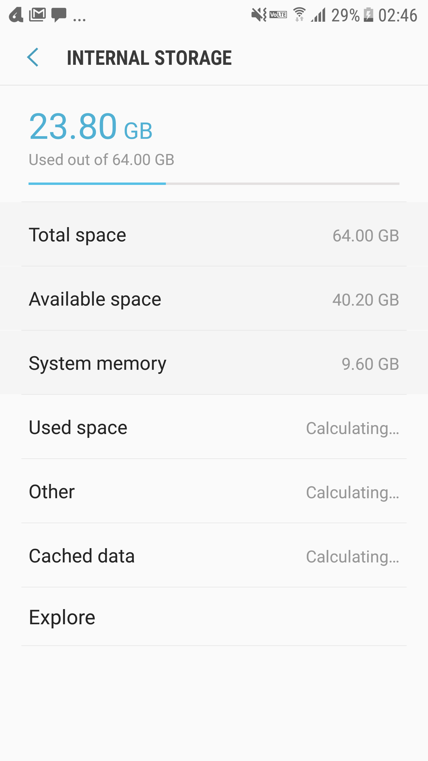اسکرین شات 1 برنامه Memory Card (External Storage)