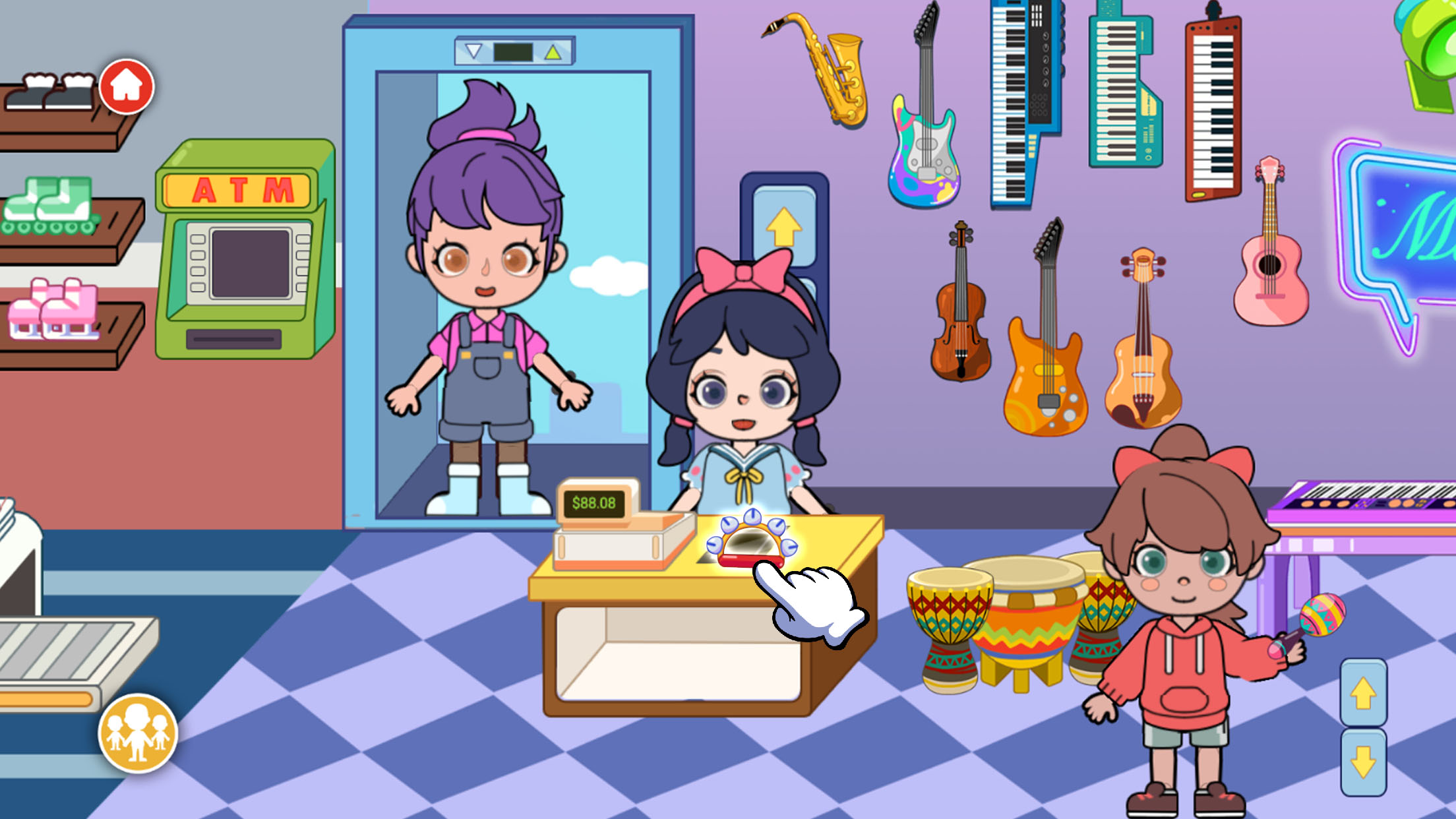 اسکرین شات 3 بازی Dokky Life: Kids Music Games