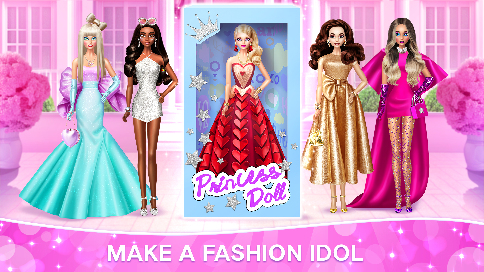 اسکرین شات 7 بازی Doll Dress Up Games For Girls