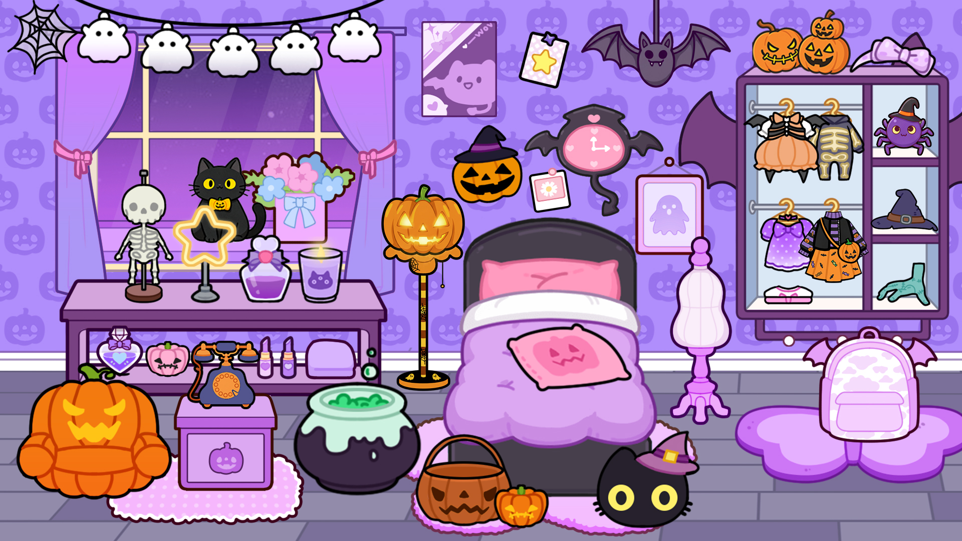 اسکرین شات 2 بازی Doll Makeup: Dress up for kids